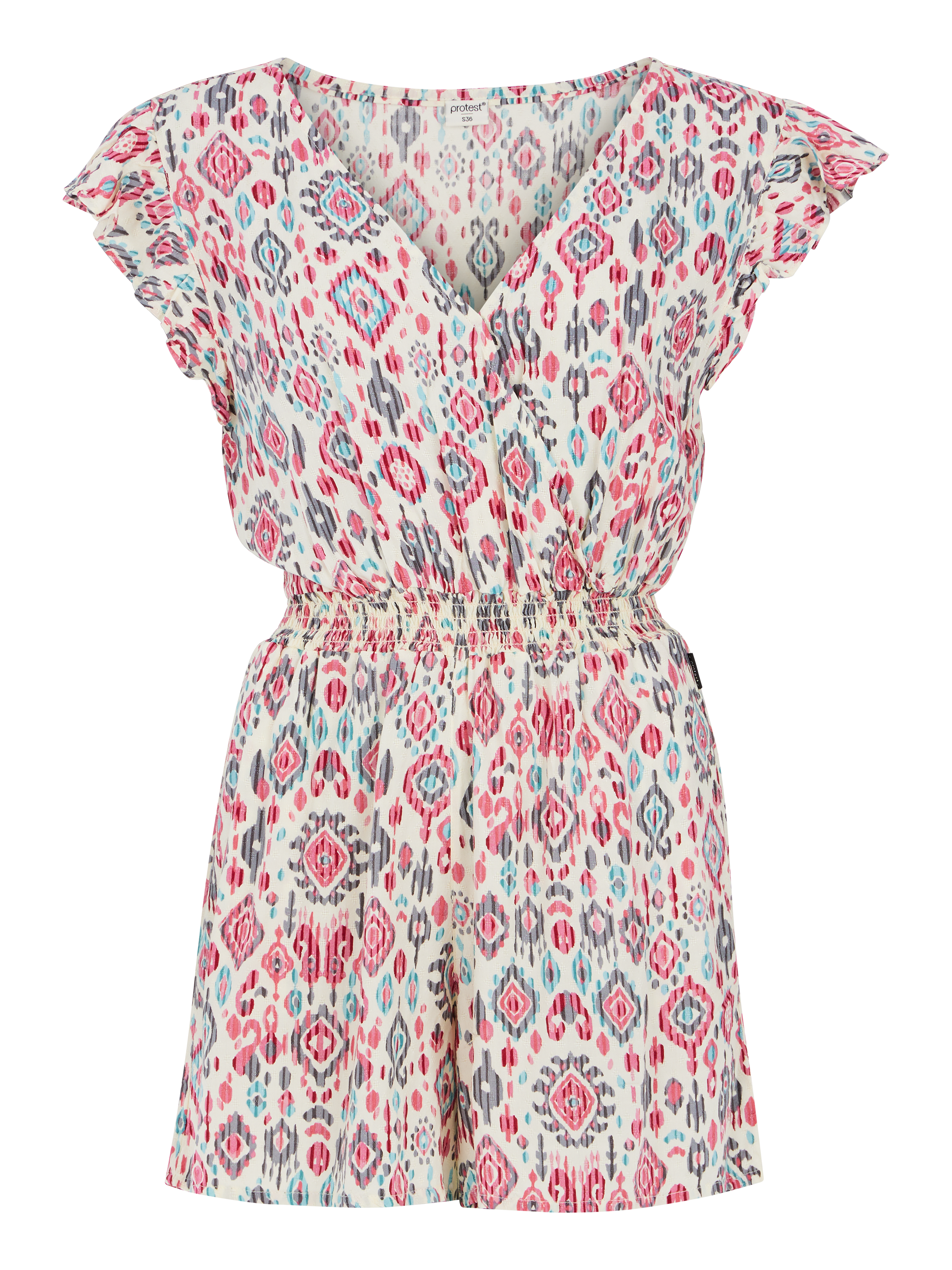Protest Prttoska Playsuit Women - White