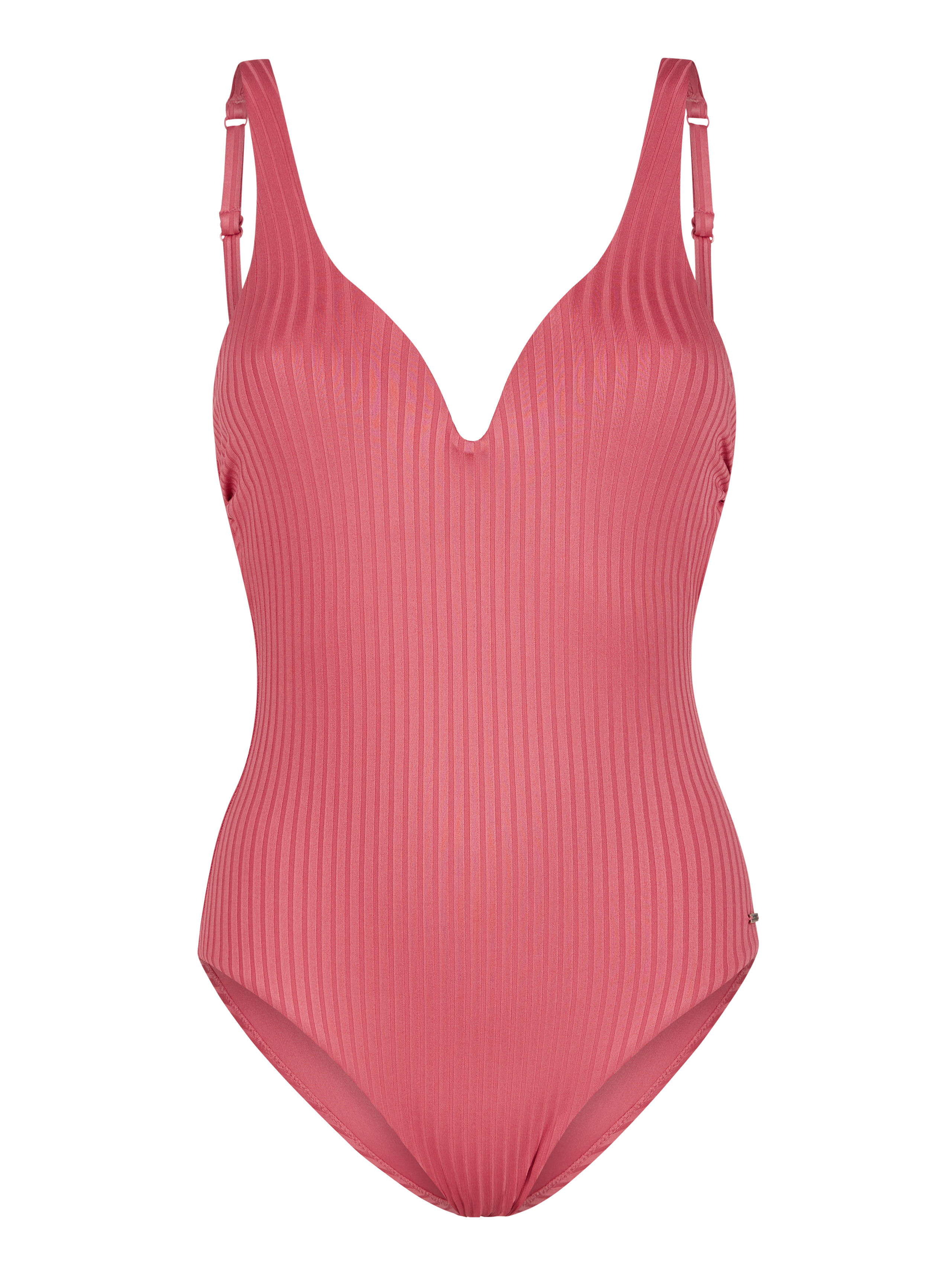 Protest Prtbowli Gestreept Badpak - Dames - Roze - Zwemkleding