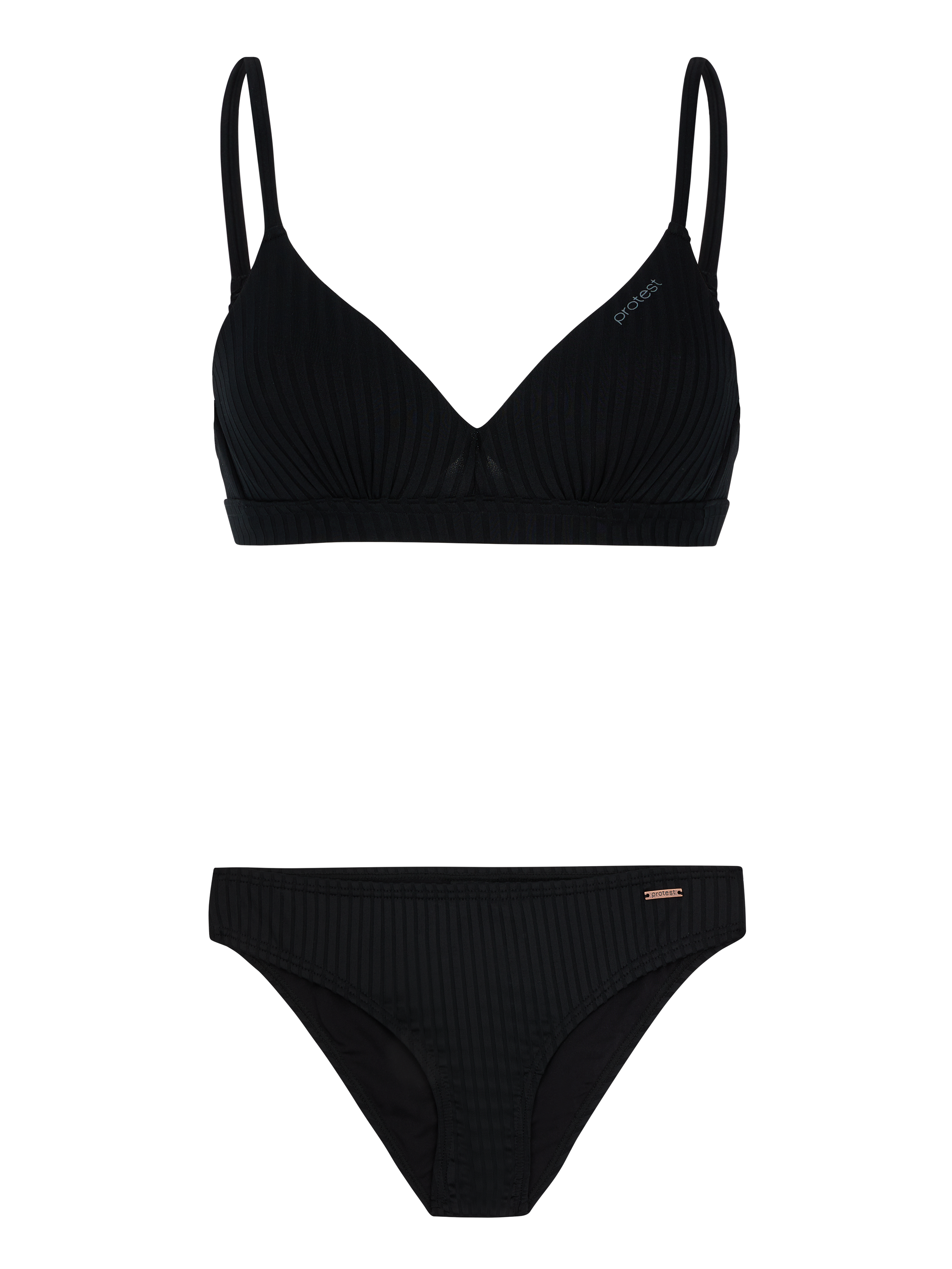 Protest Prtmanja Beugel Bikini Set - Regular Fit - Dames - Zwart - Zwemkleding