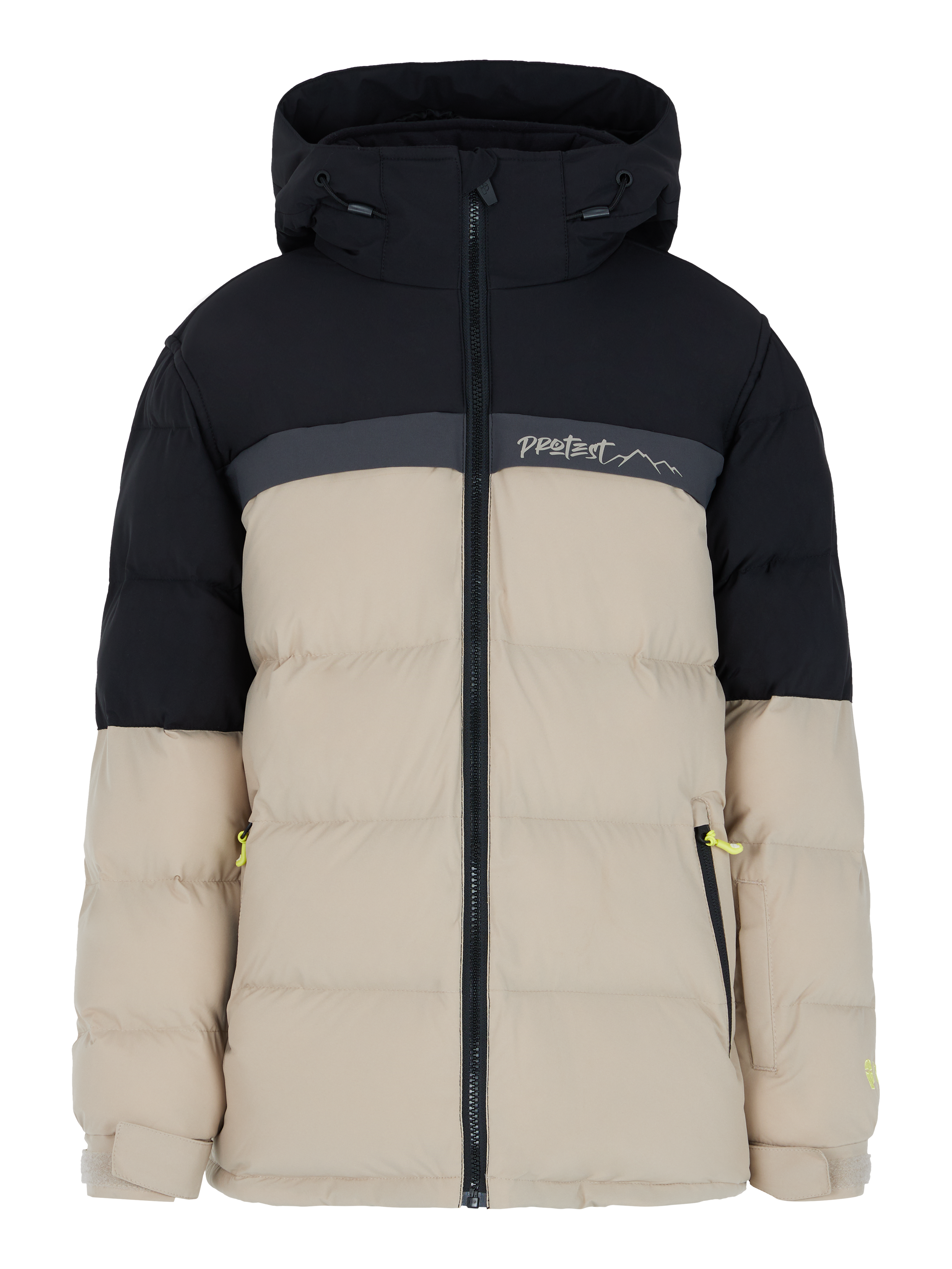 Protest Prtmack Jr Puffer Ski Jacket Boys - Brown