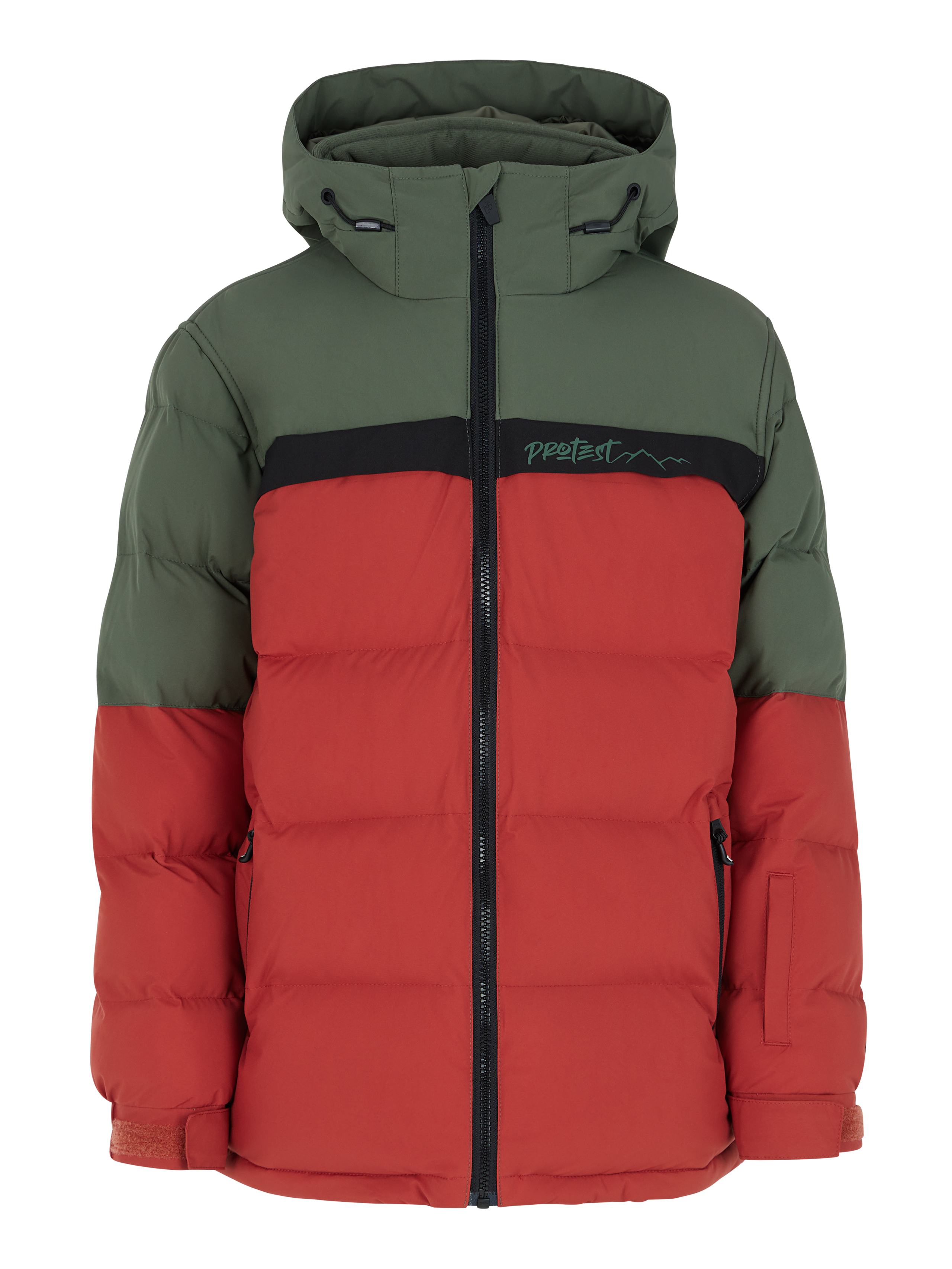 Protest Prtmack Jr Puffer Ski Jacket Boys - Red