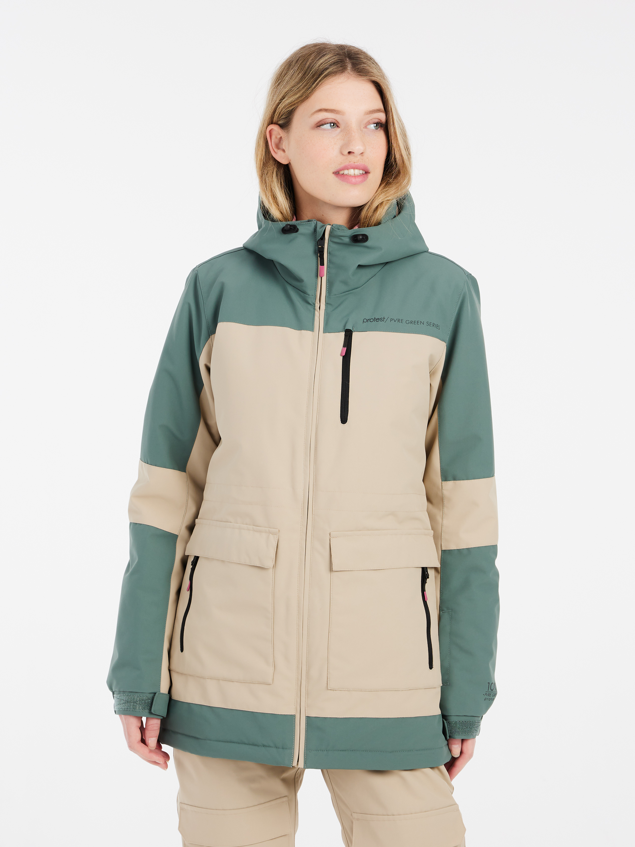 ホグロフス エレイション GTX パーカ Women スキージャケット Haglofs Women's Latnja GTX Insulated Ski Jacket - Powder7
