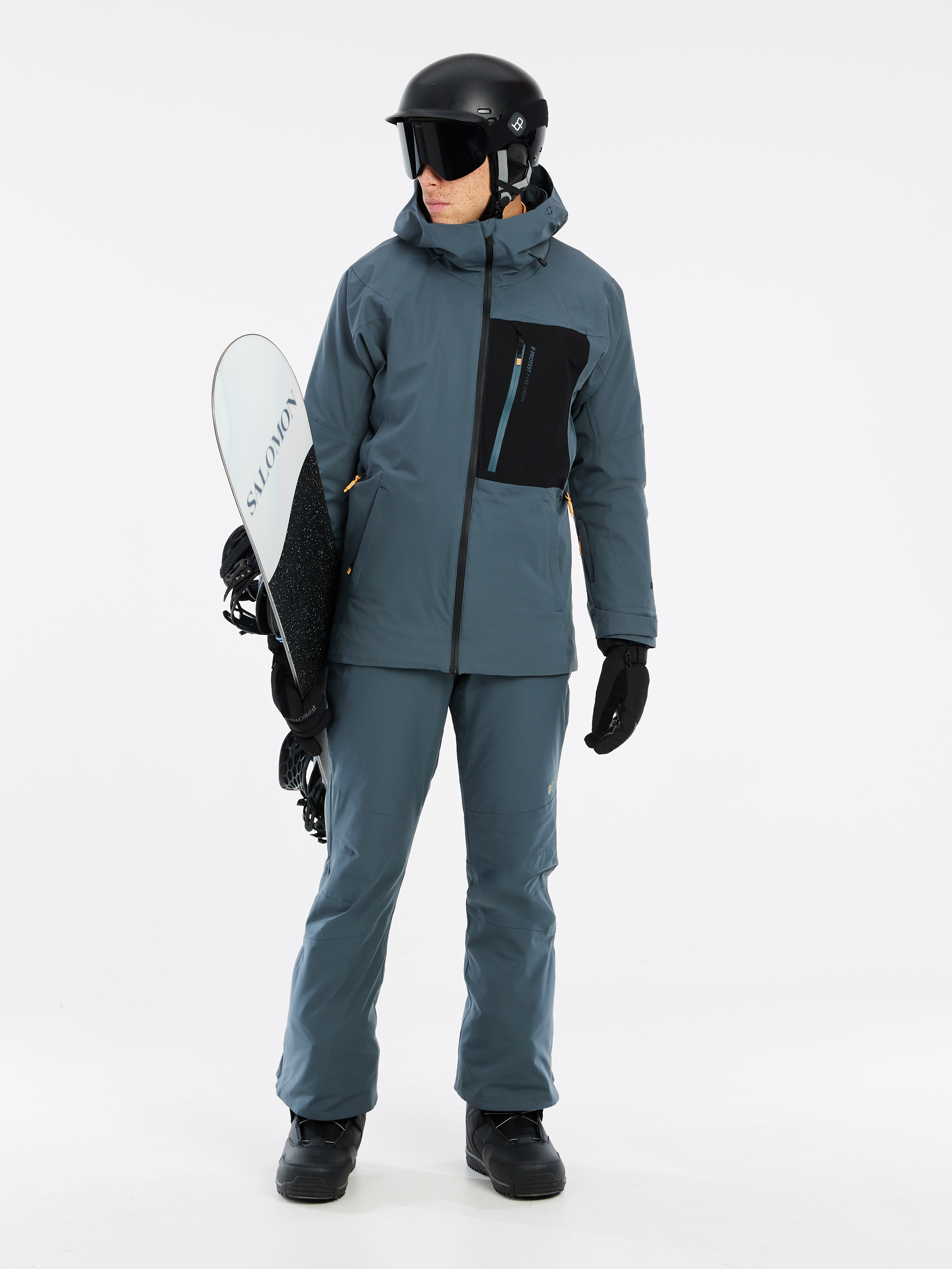 PROTEST 152 ネイビー サスペンダー付きスキーウェア PROTEST 152 ネイビー サスペンダー付きスキーウェア PROTEST 152