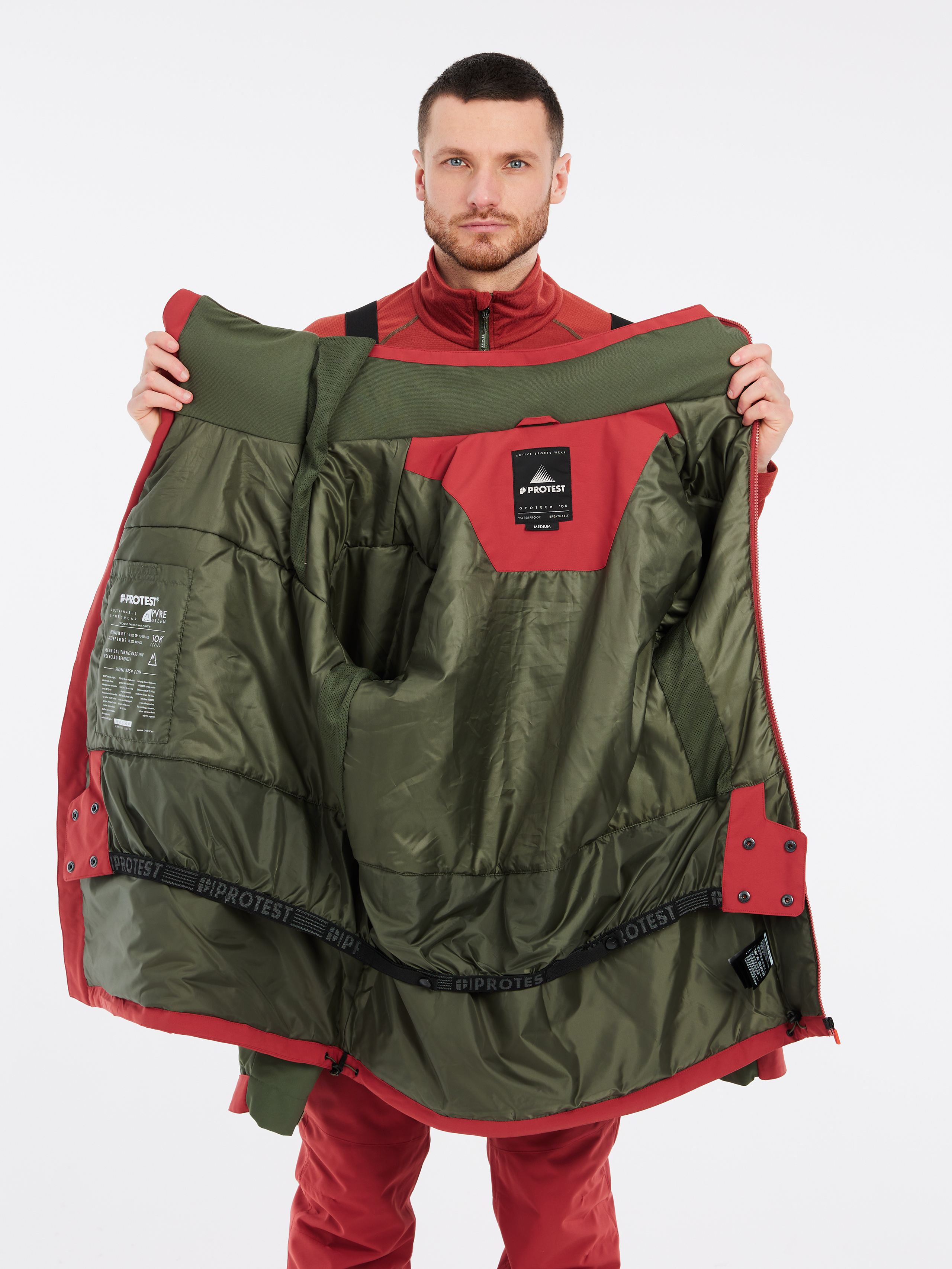 Protest PRTDAZZLE Barn Red | PROTEST United States