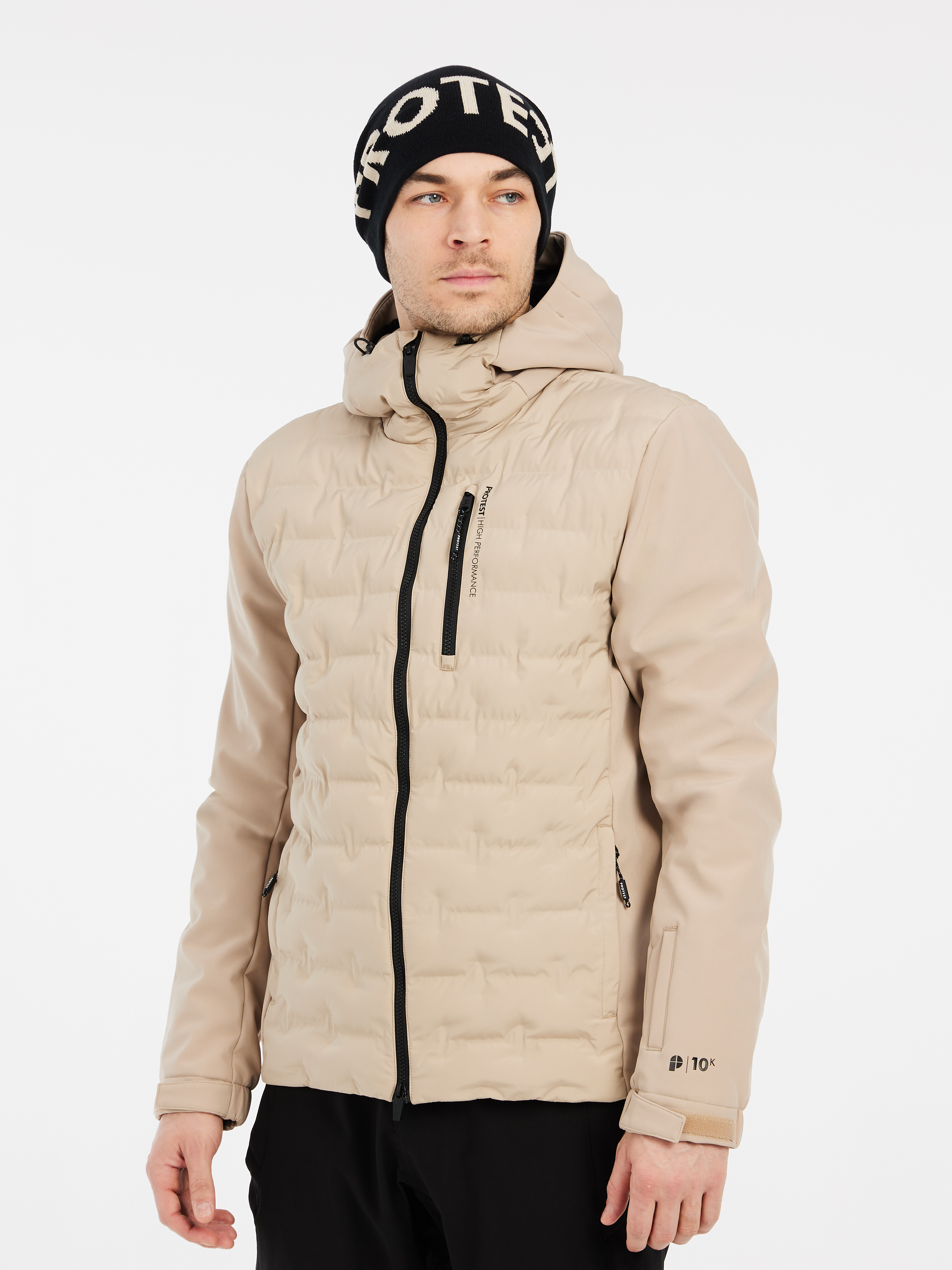Protest Prtmalmo Puffer Skijacke Herren - Braun