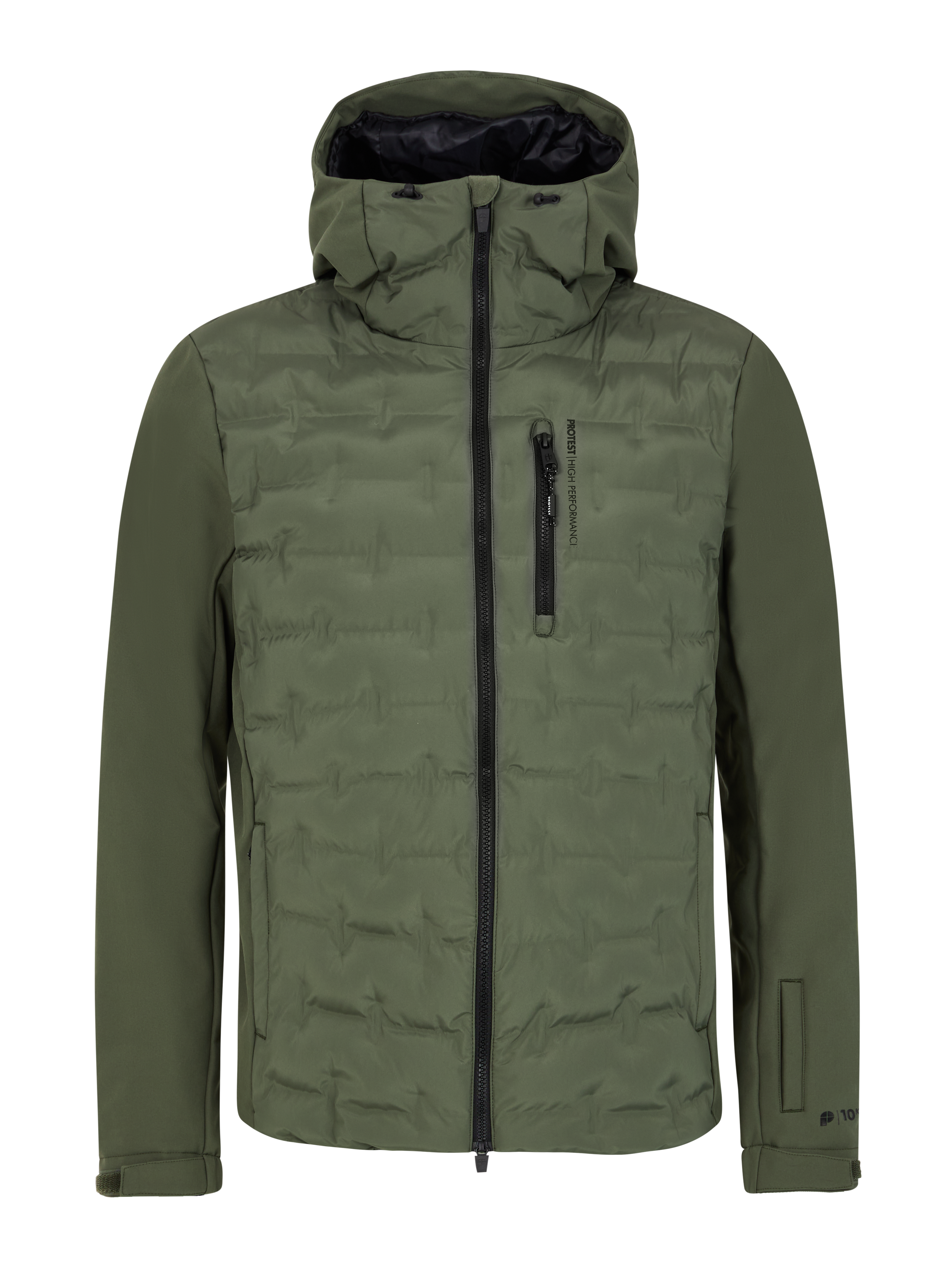 Protest Prtmalmo Puffer Ski Jacket Men - Green
