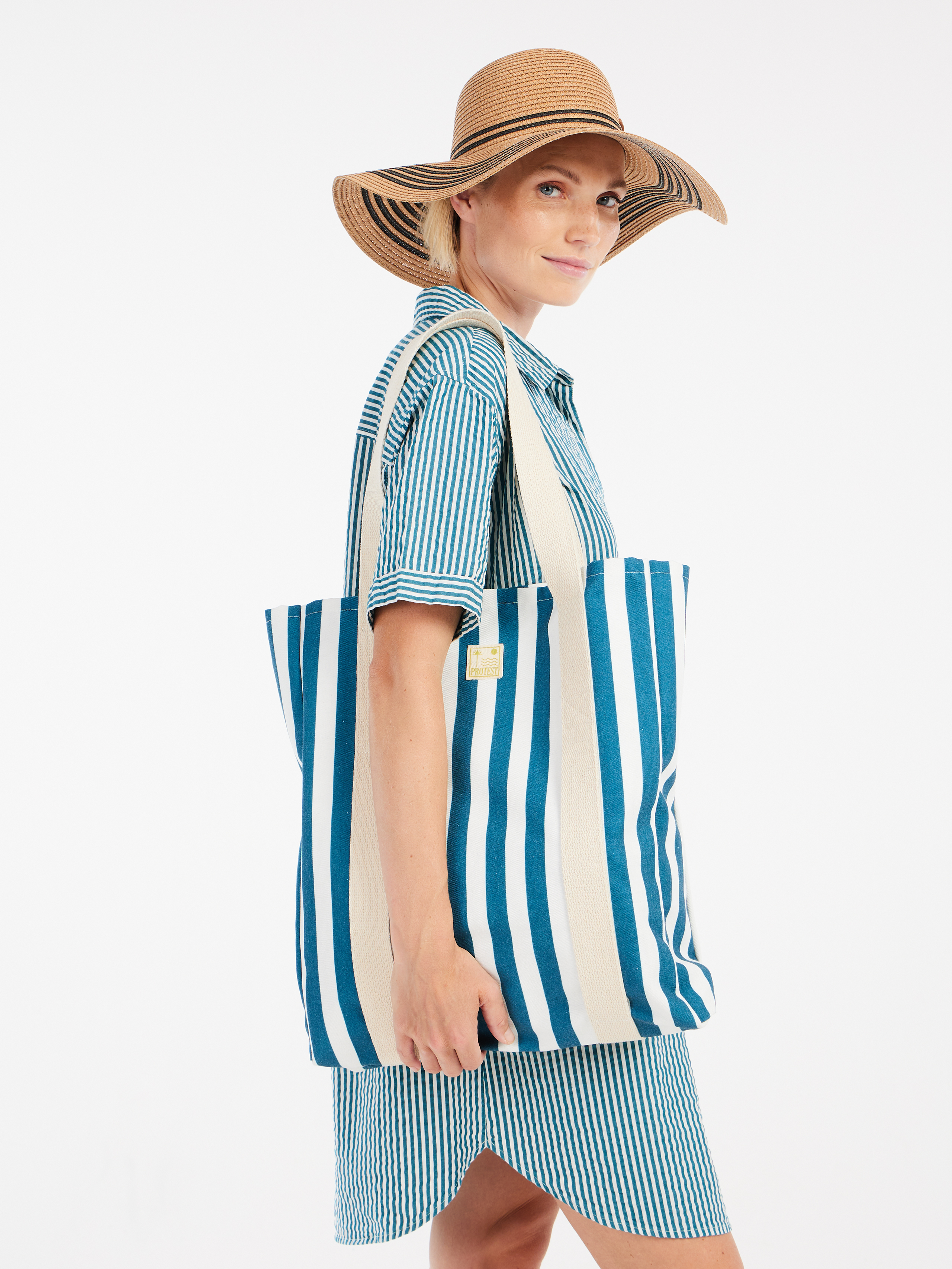 Protest Prtsporty Sac De Plage Femme - Bleu