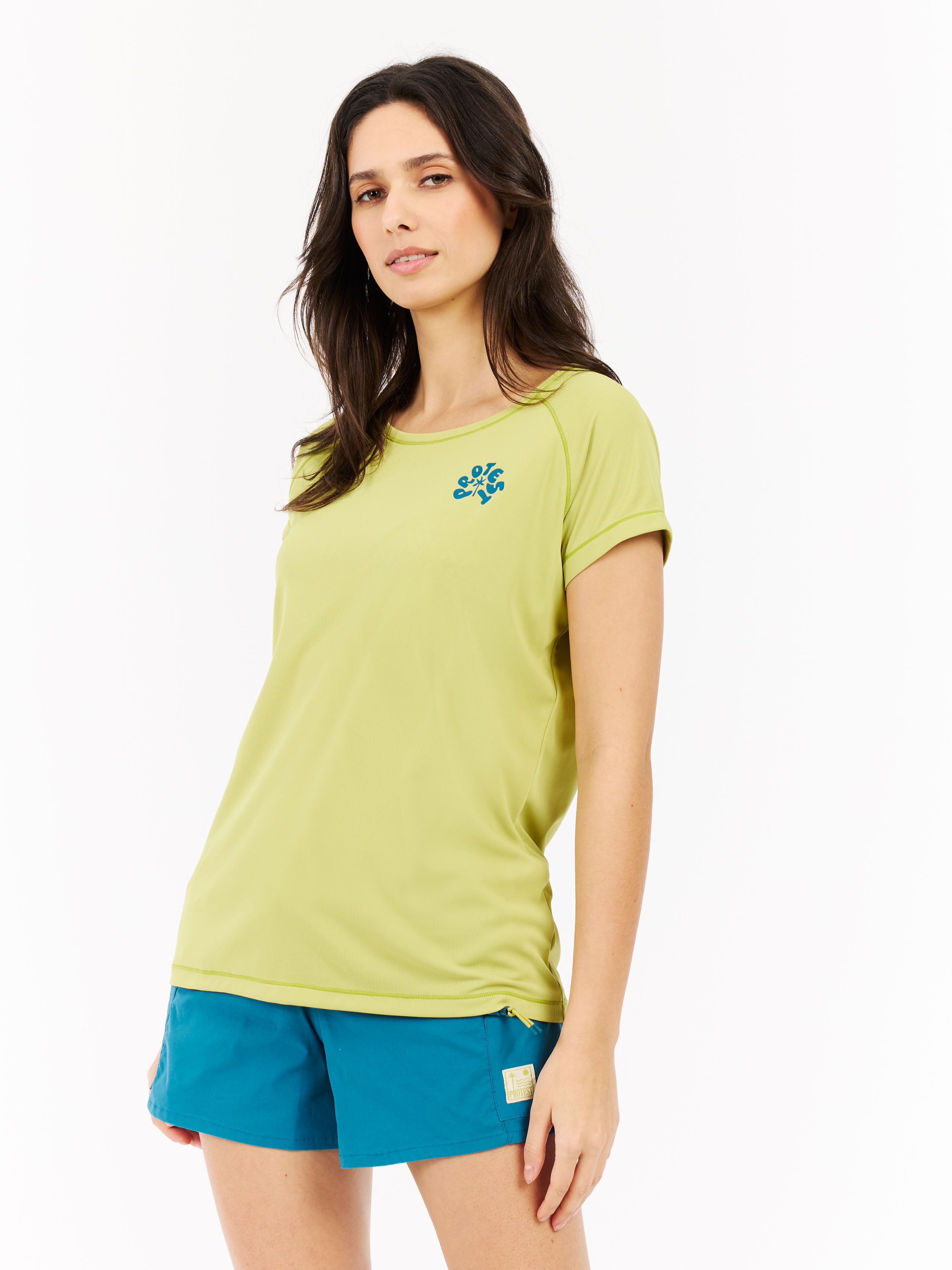 Protest Prtgia Surf Shirt - Dames - Groen - Zwemkleding