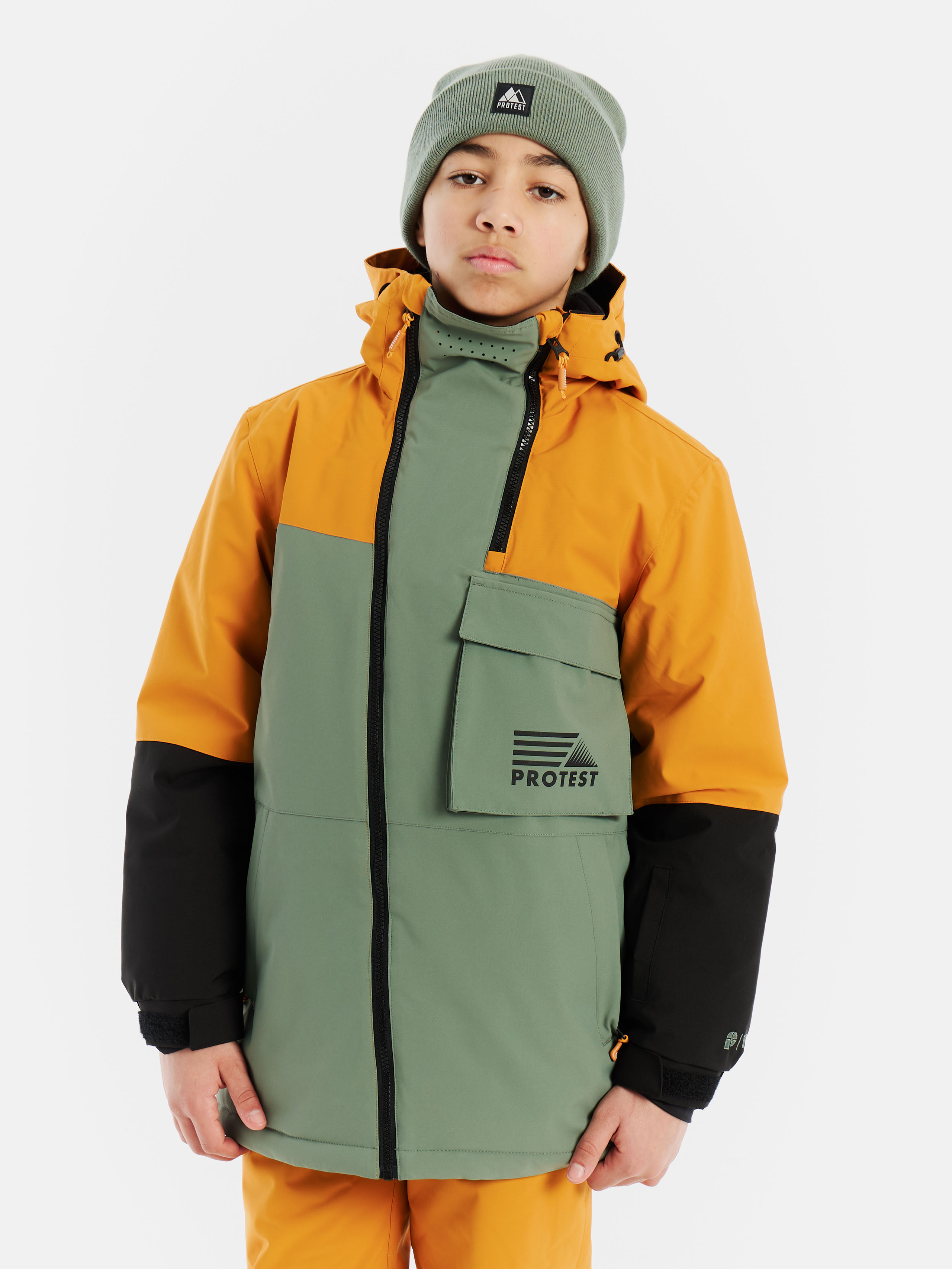 Protest Prttrax Jr Ski-jas Boys - Green