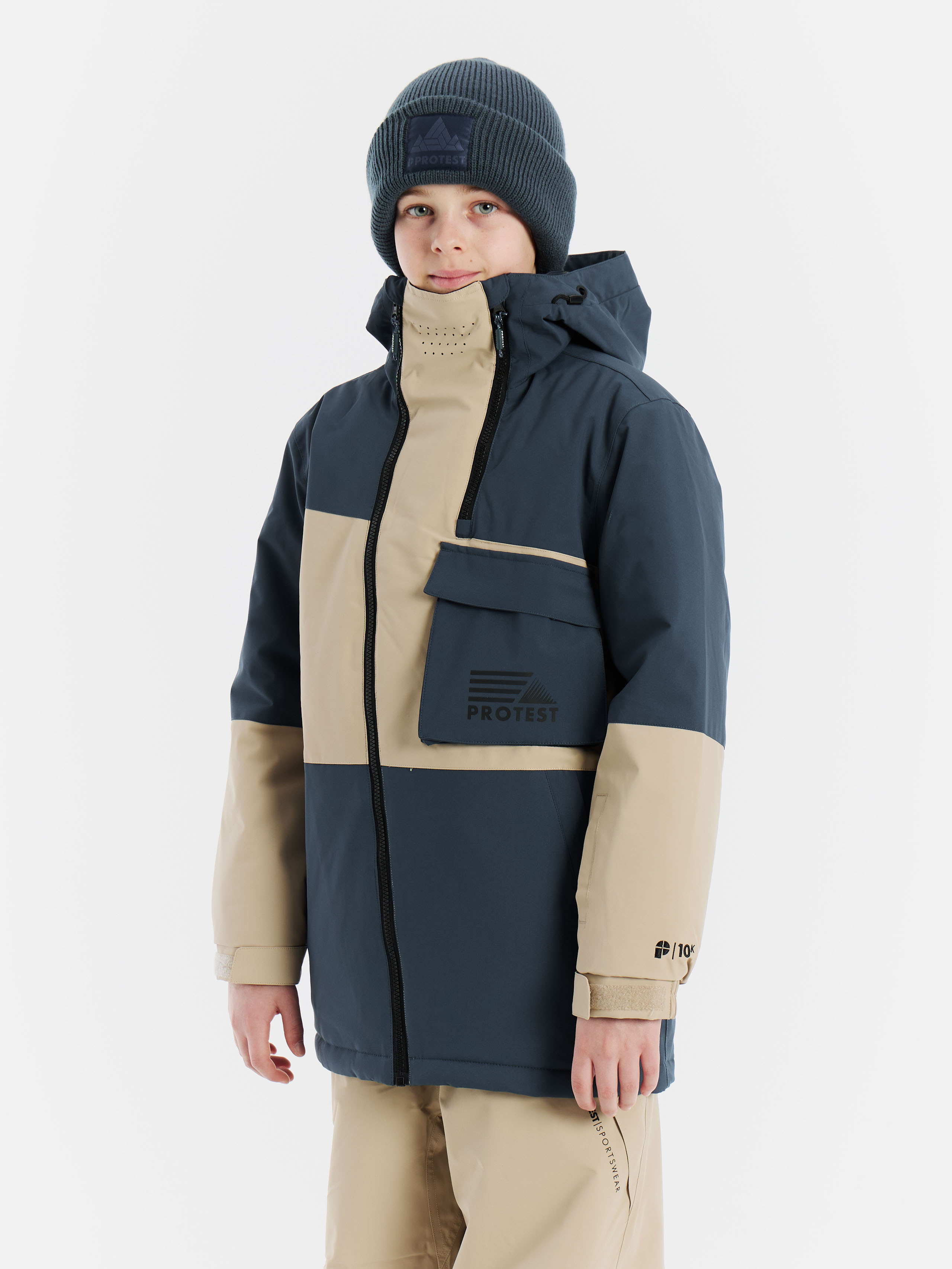 Protest Prttrax Jr Ski-jas Boys - Blue