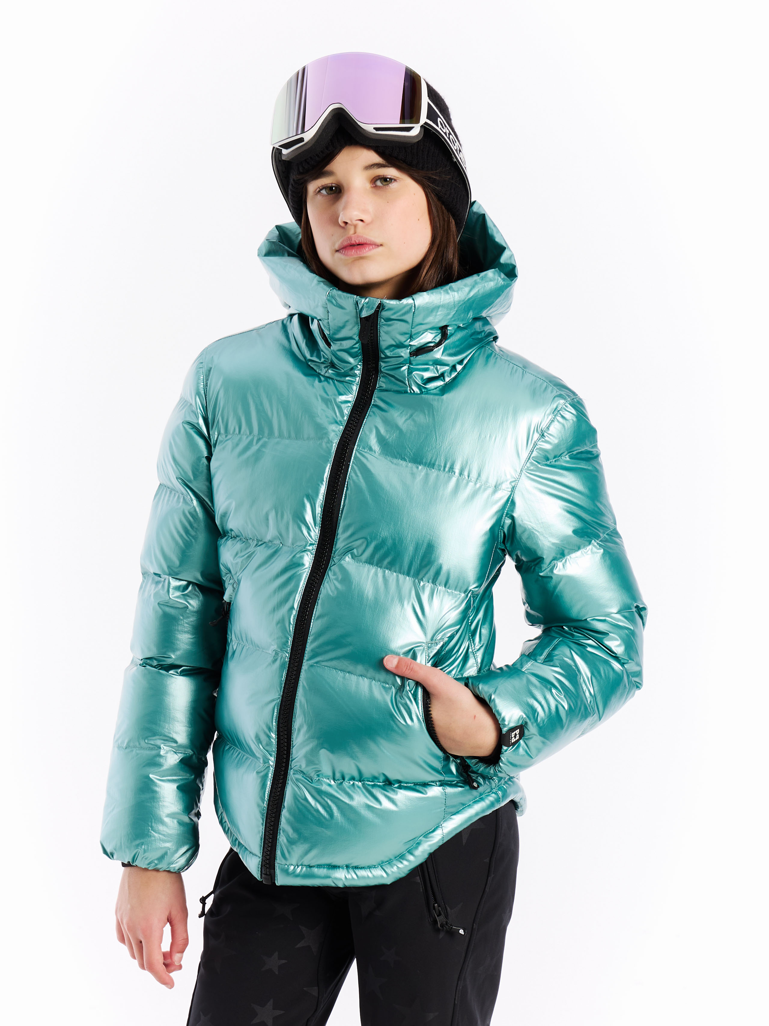 Protest Prtnorina Jr Doudoune De Ski Fille - Bleu