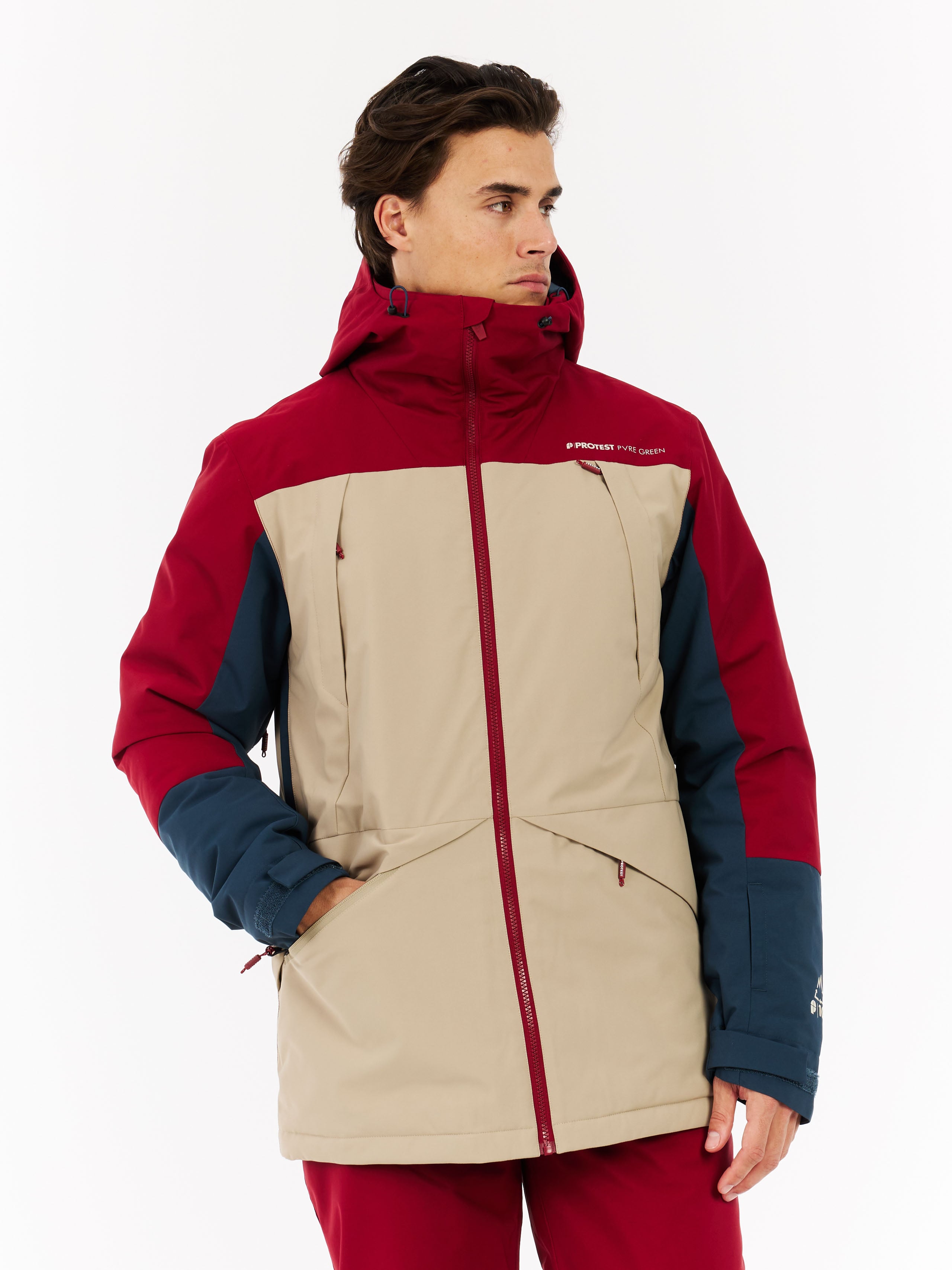 Protest Prtdunton Ski-jas Men - Red