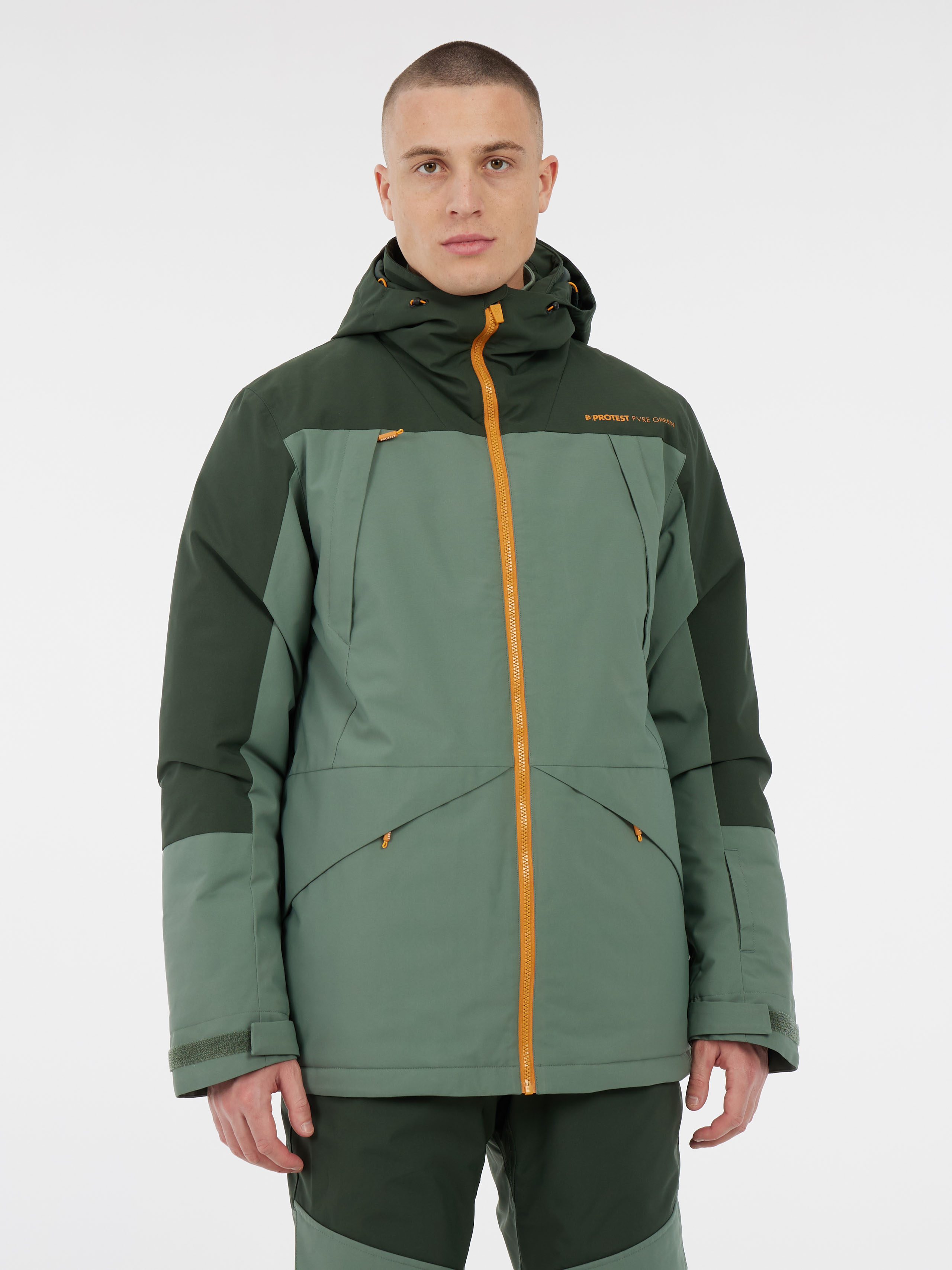 Protest Prtdunton Ski-jas Men - Green