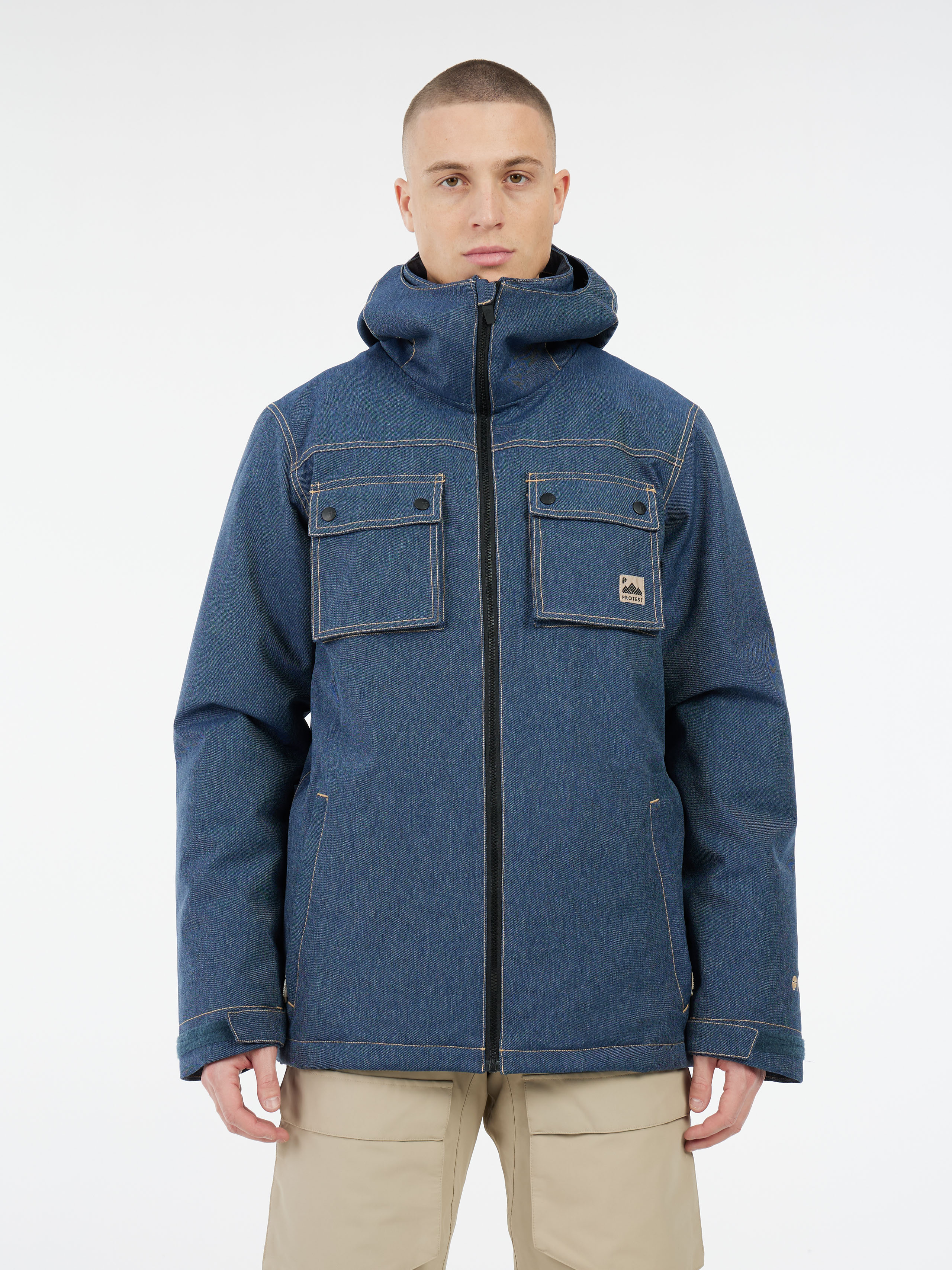 Protest Prtrail Ski-jas Men - Blue