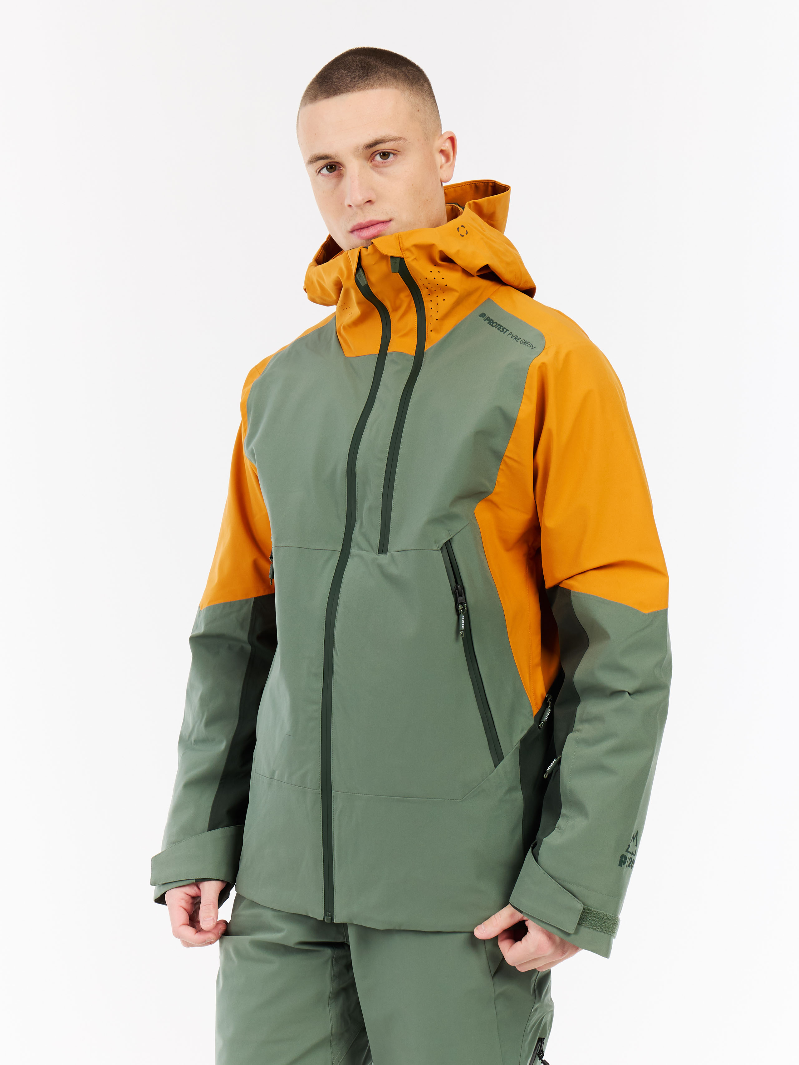 Protest Prtthrow Ski-jas Men - Green