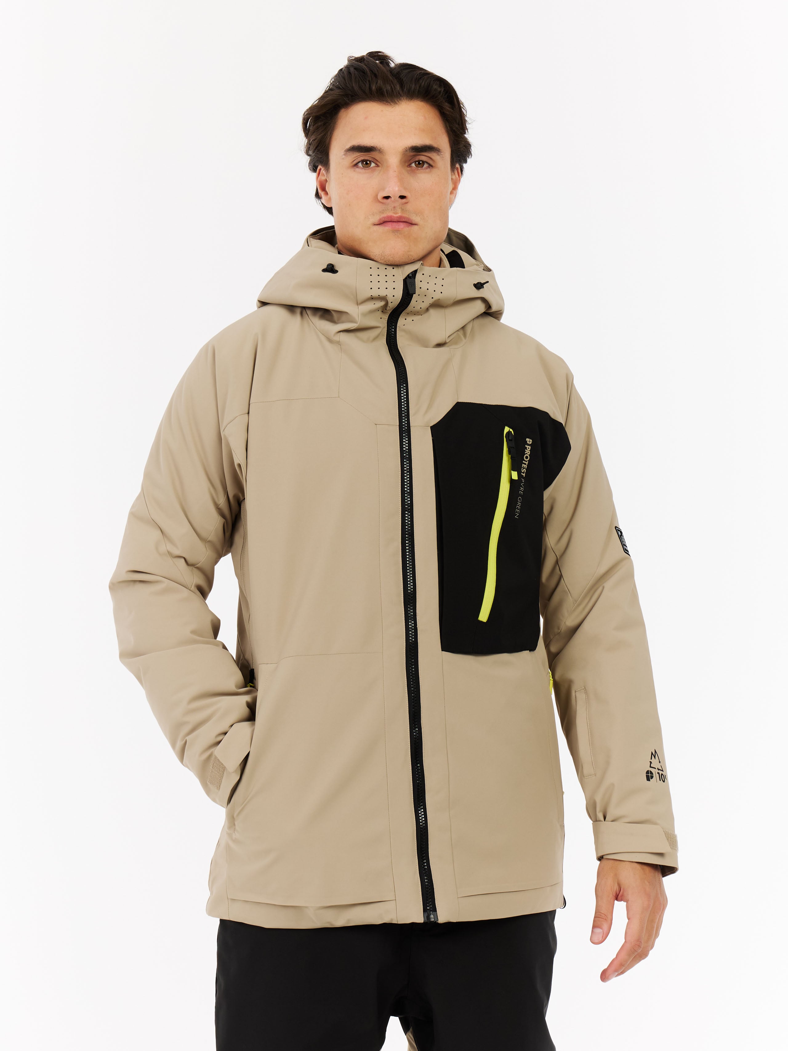 Protest Prtwest Ski-jas Men - Brown