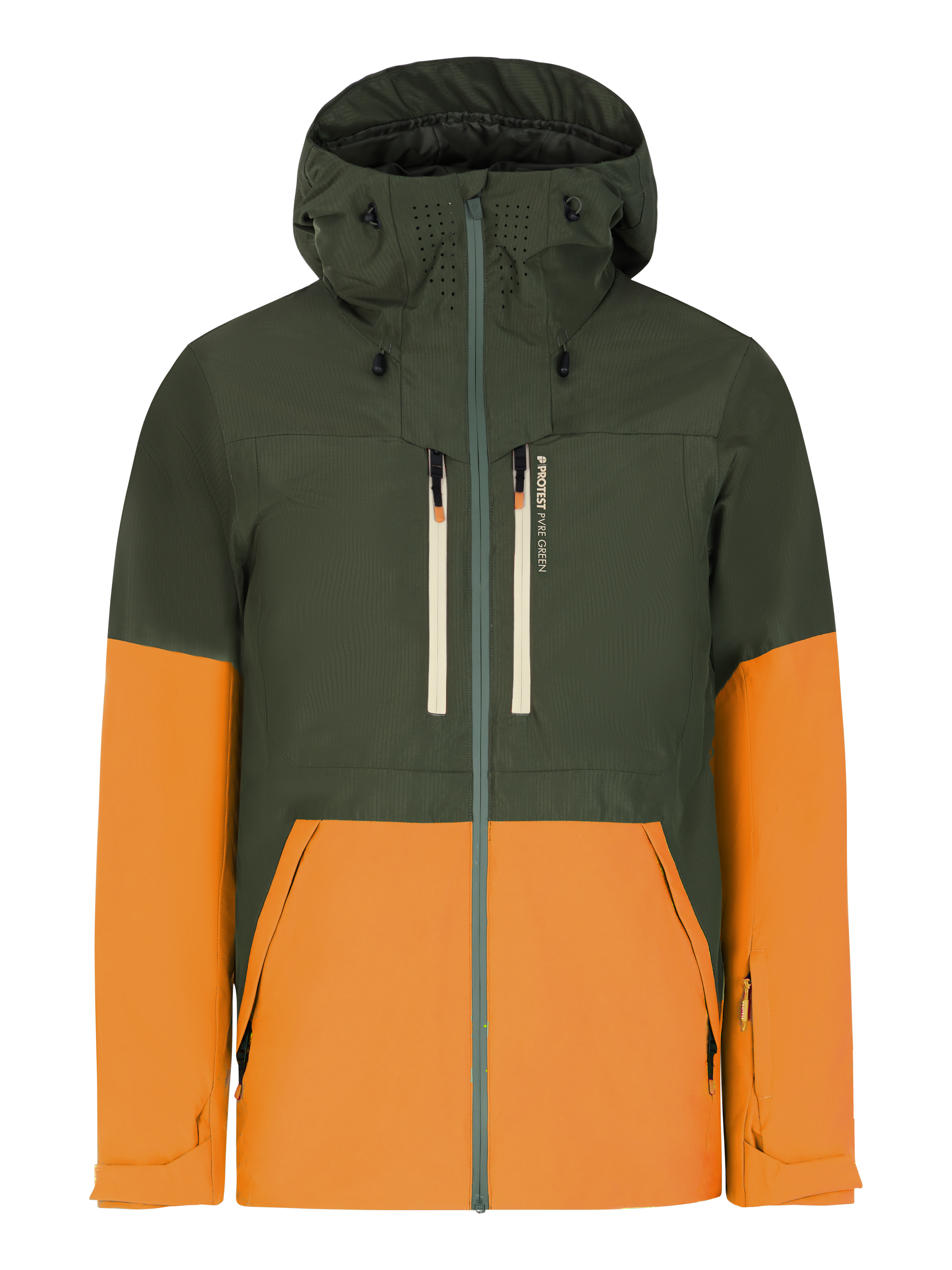 スノーボード green Clothing PEACE JACKET Orange M Protest PRTZoot Herbal Green | PROTEST Global