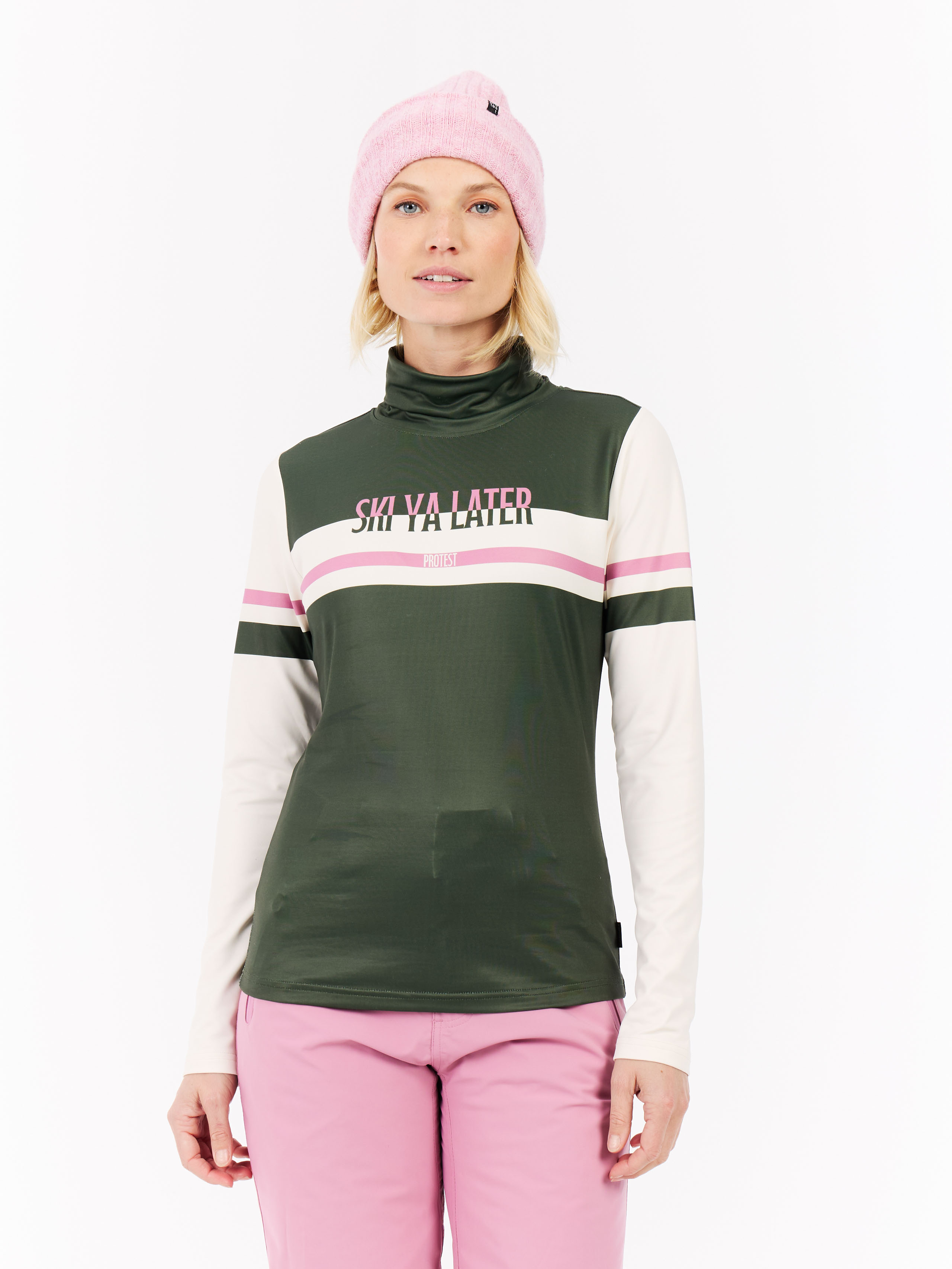 Protest Prtcreate Skipullover - Damen - Grün
