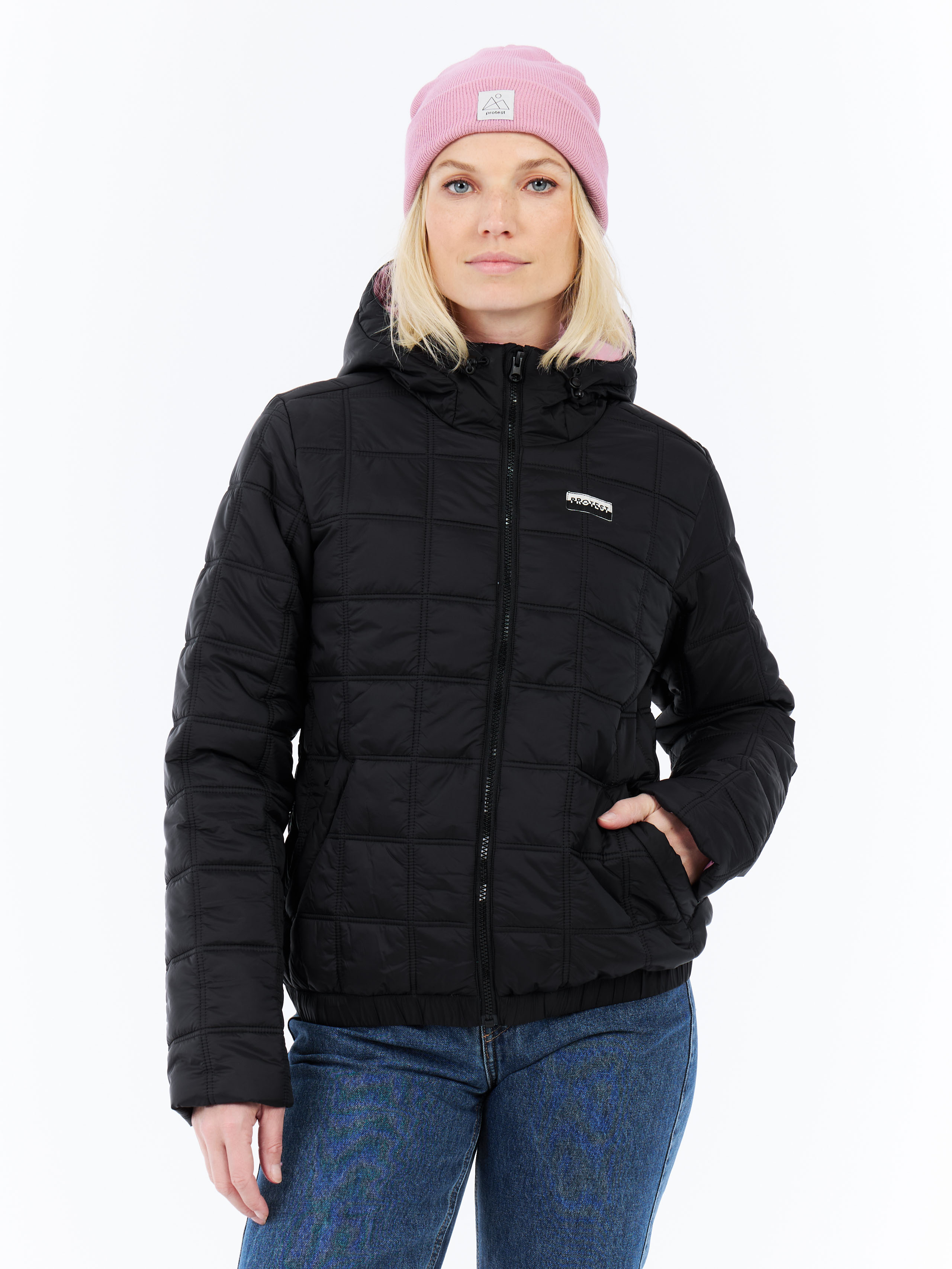 Protest Prtleya Outdoor Jas Dames - Zwart
