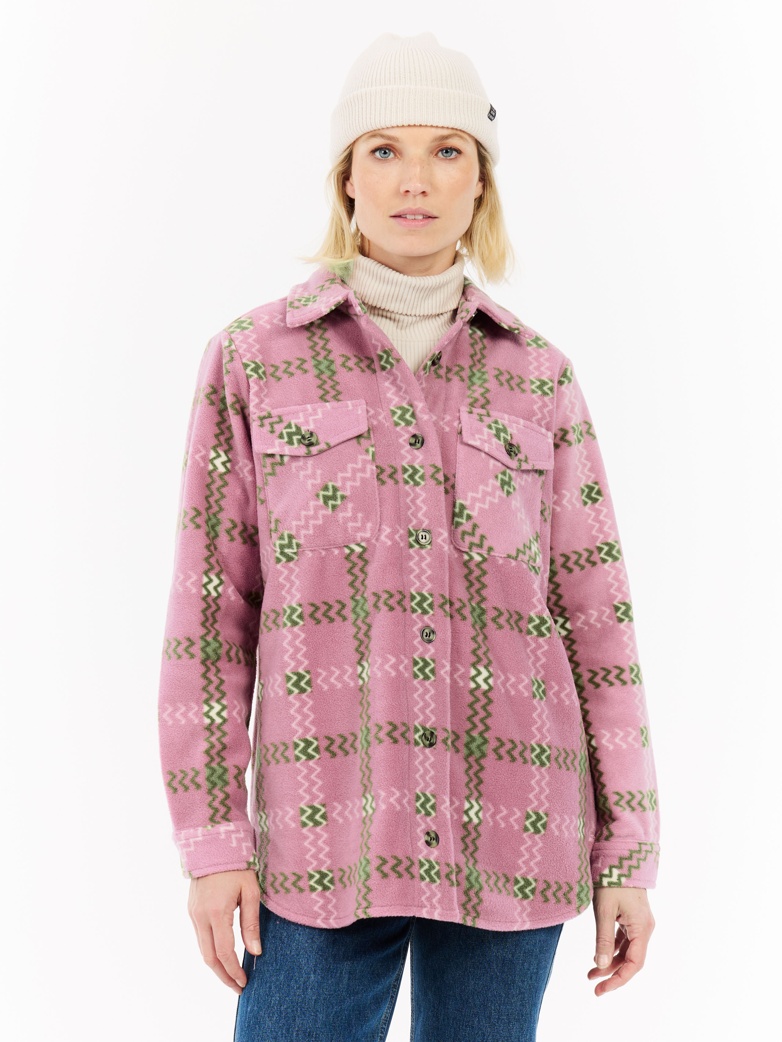 Protest Prtluv Outdoor Jas Dames - Roze