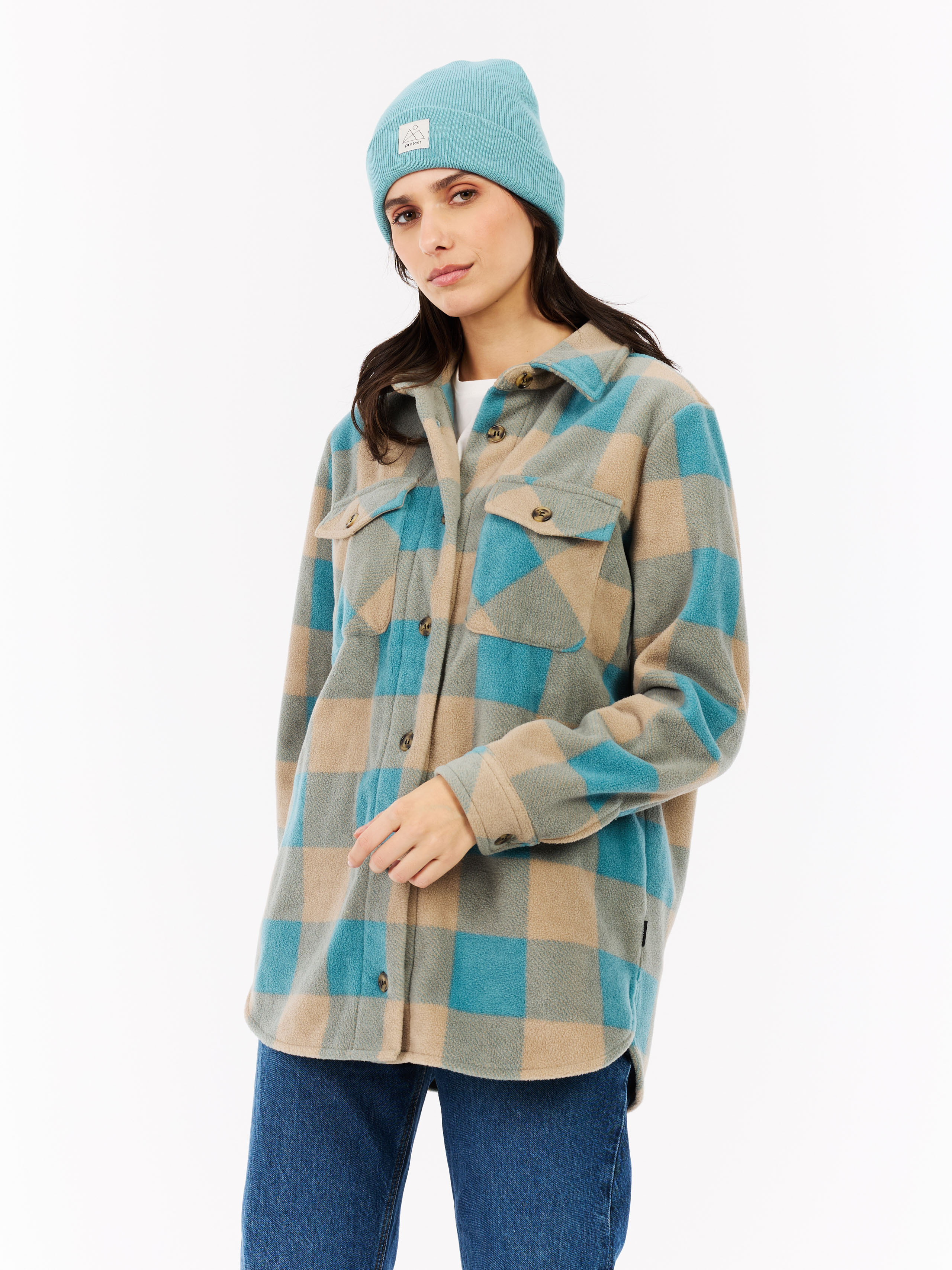 Protest Prtluv Outdoor Jas - Dames - Blauw