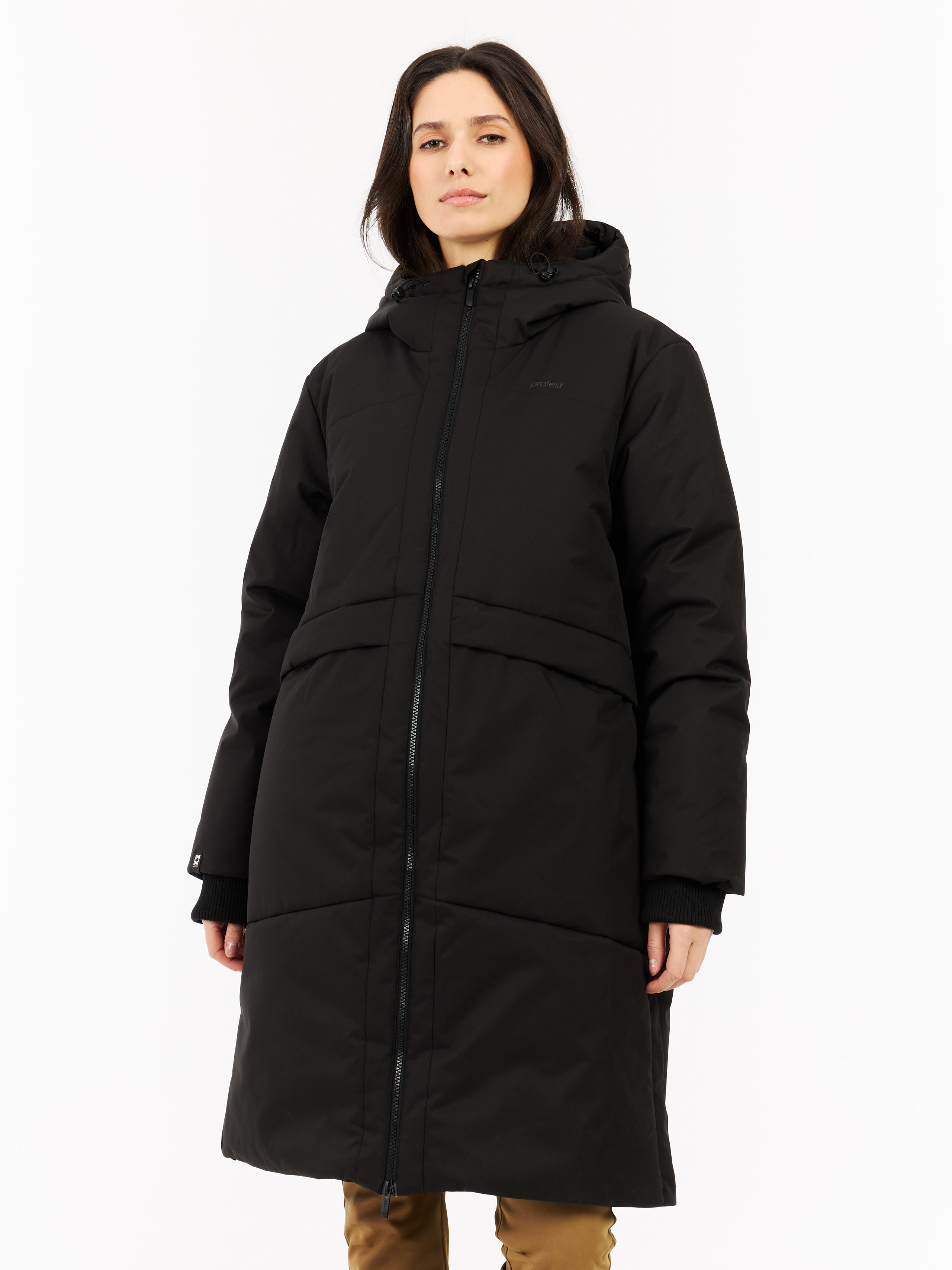 Protest Prtpipit Outdoor Jas Dames - Zwart