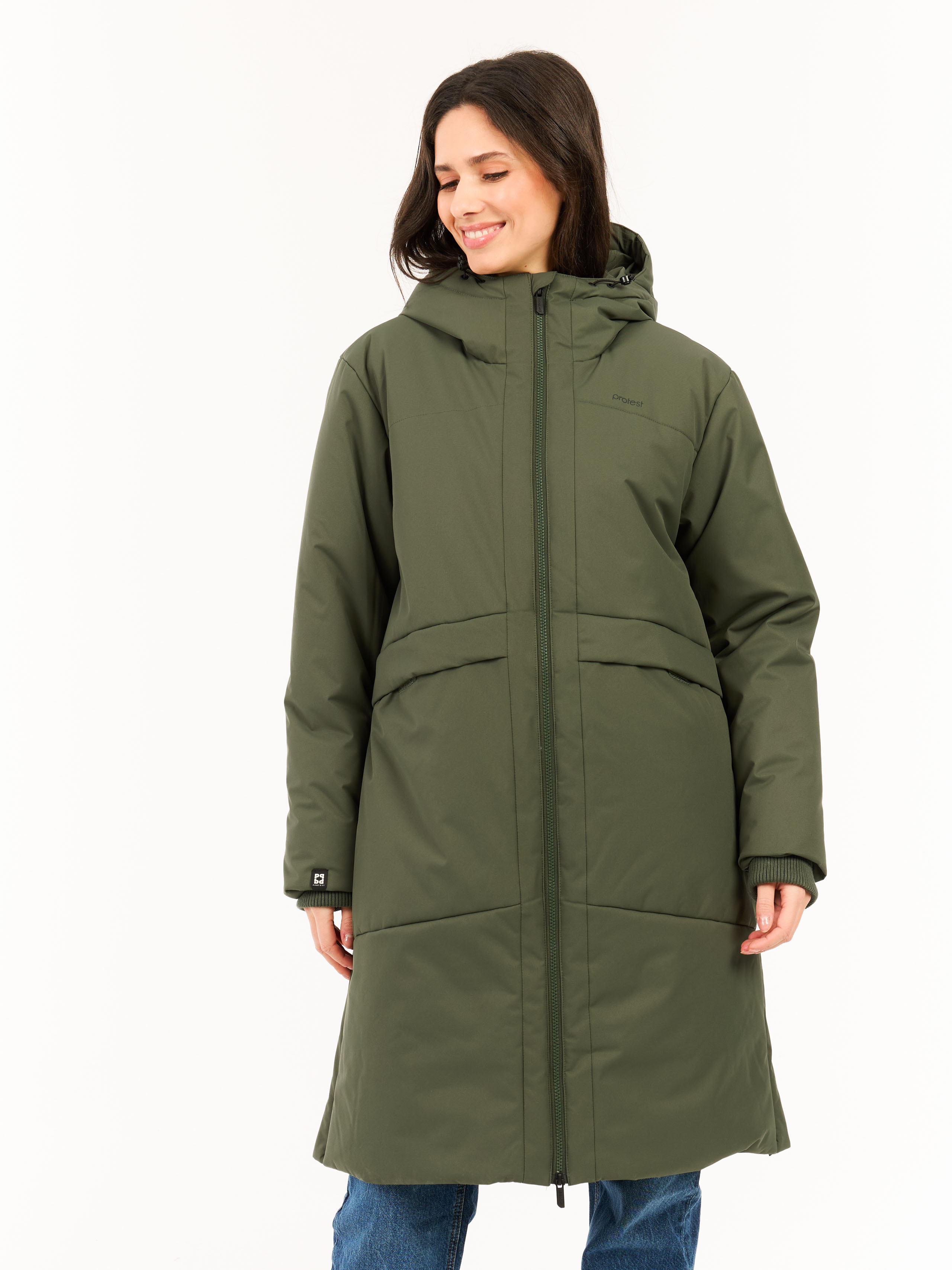 Protest Prtpipit Outdoor Jas Dames - Groen