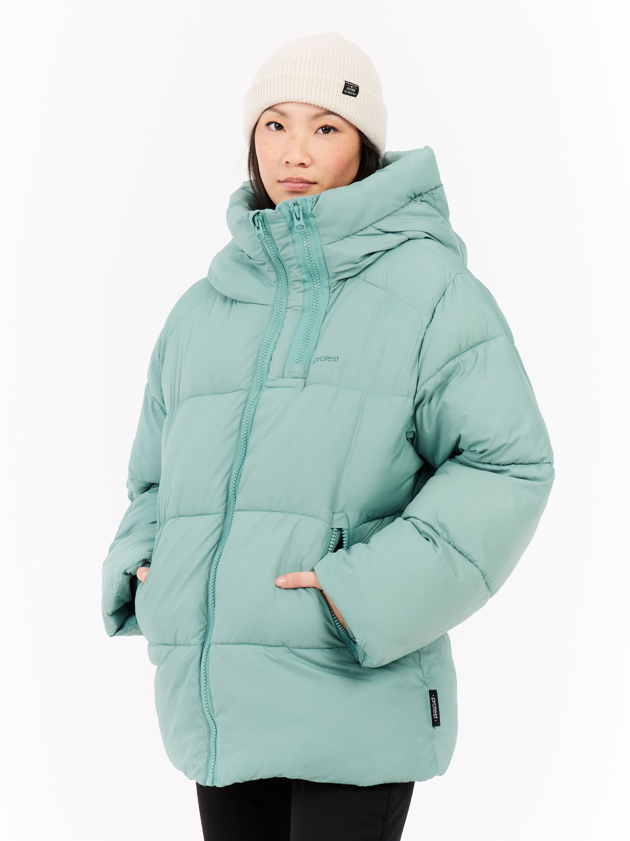 Protest Prtselby Outdoor Jas Dames - Blauw