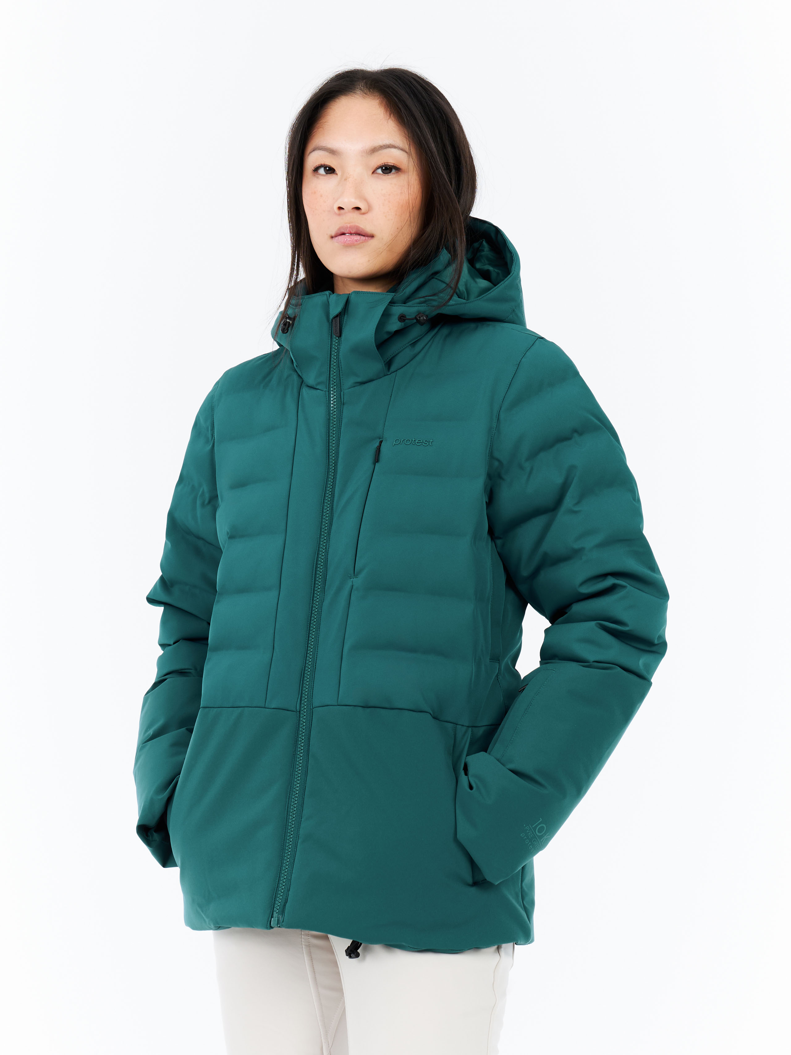 Protest Prthazely Puffer Ski-jas wintersport Dames - Blauw