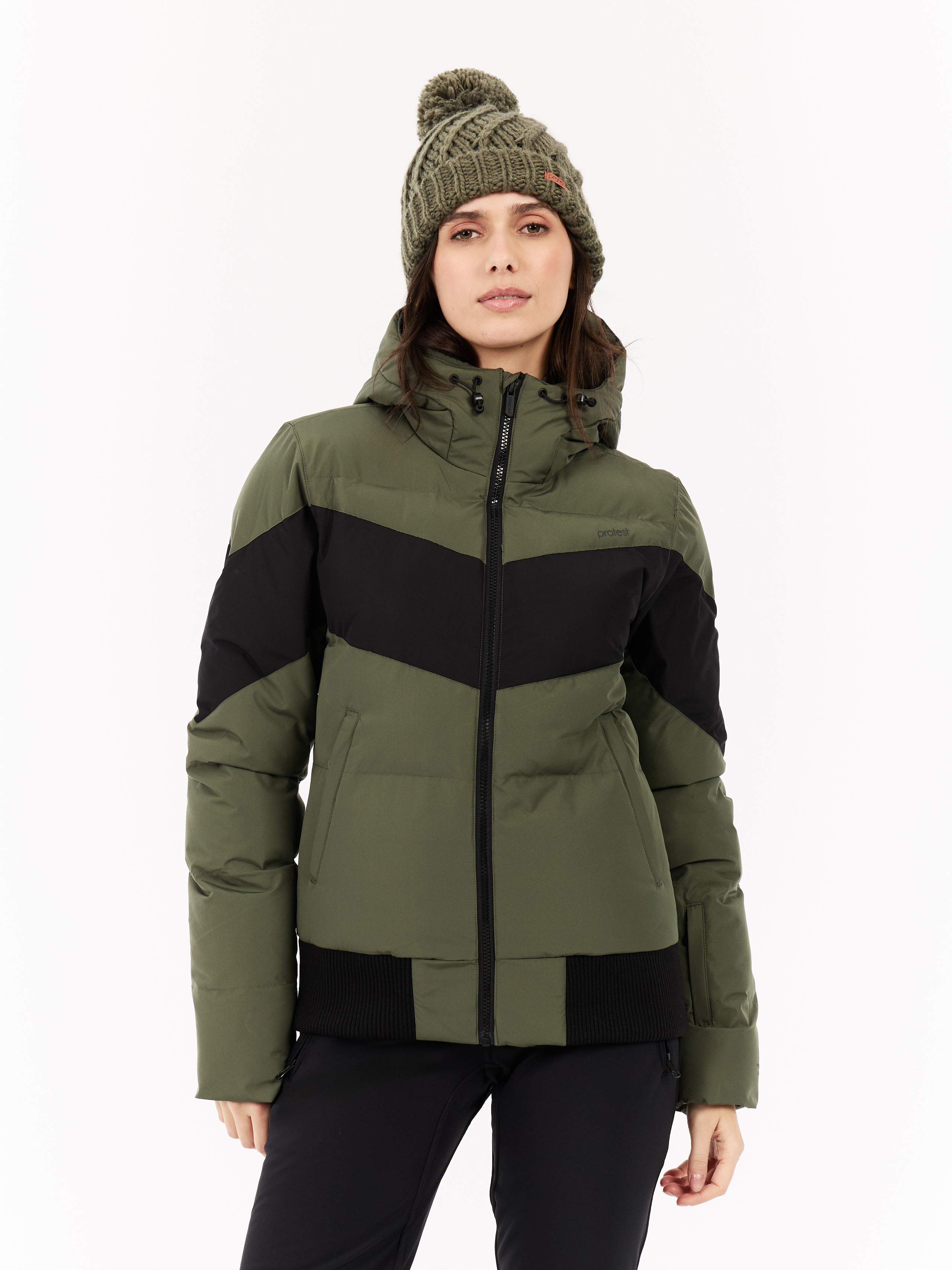 Protest Prtjilly Puffer Skijacke - Damen - Grün