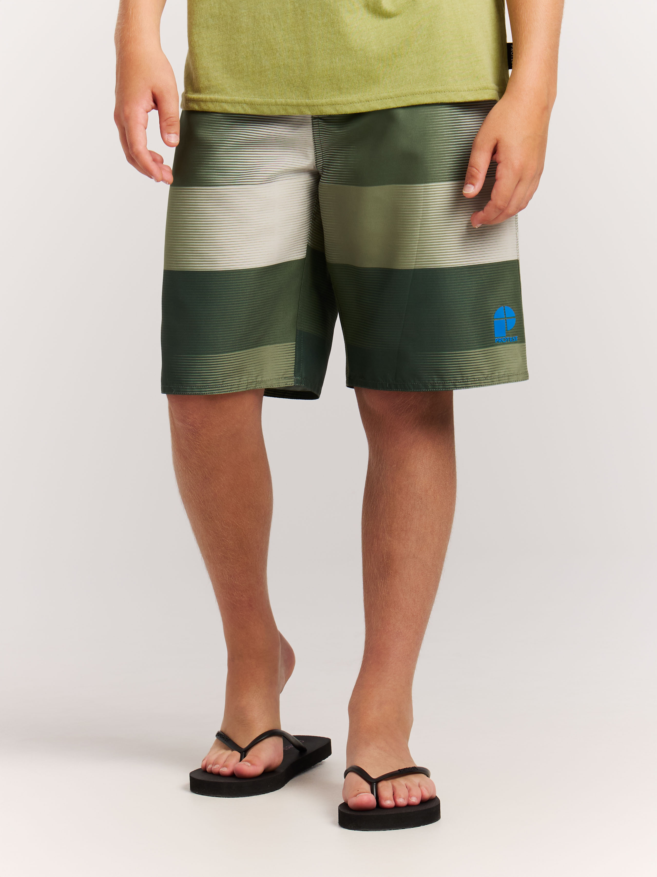 Protest Prtjames Jr Badehose - Herren - Grün - Bademode