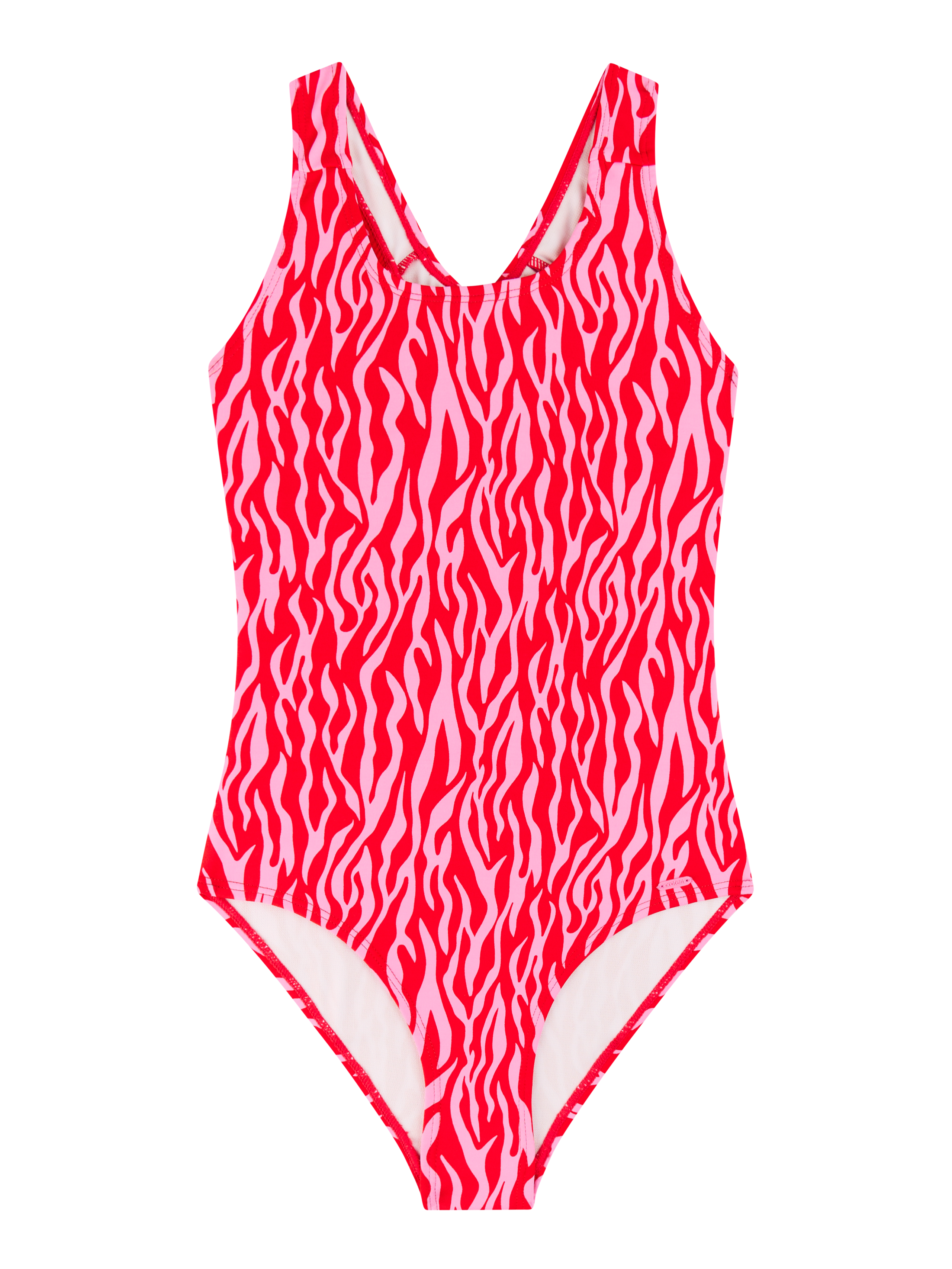 Protest Prtemmy Jr Zebra Badpak - Meisjes - Rood - Zwemkleding
