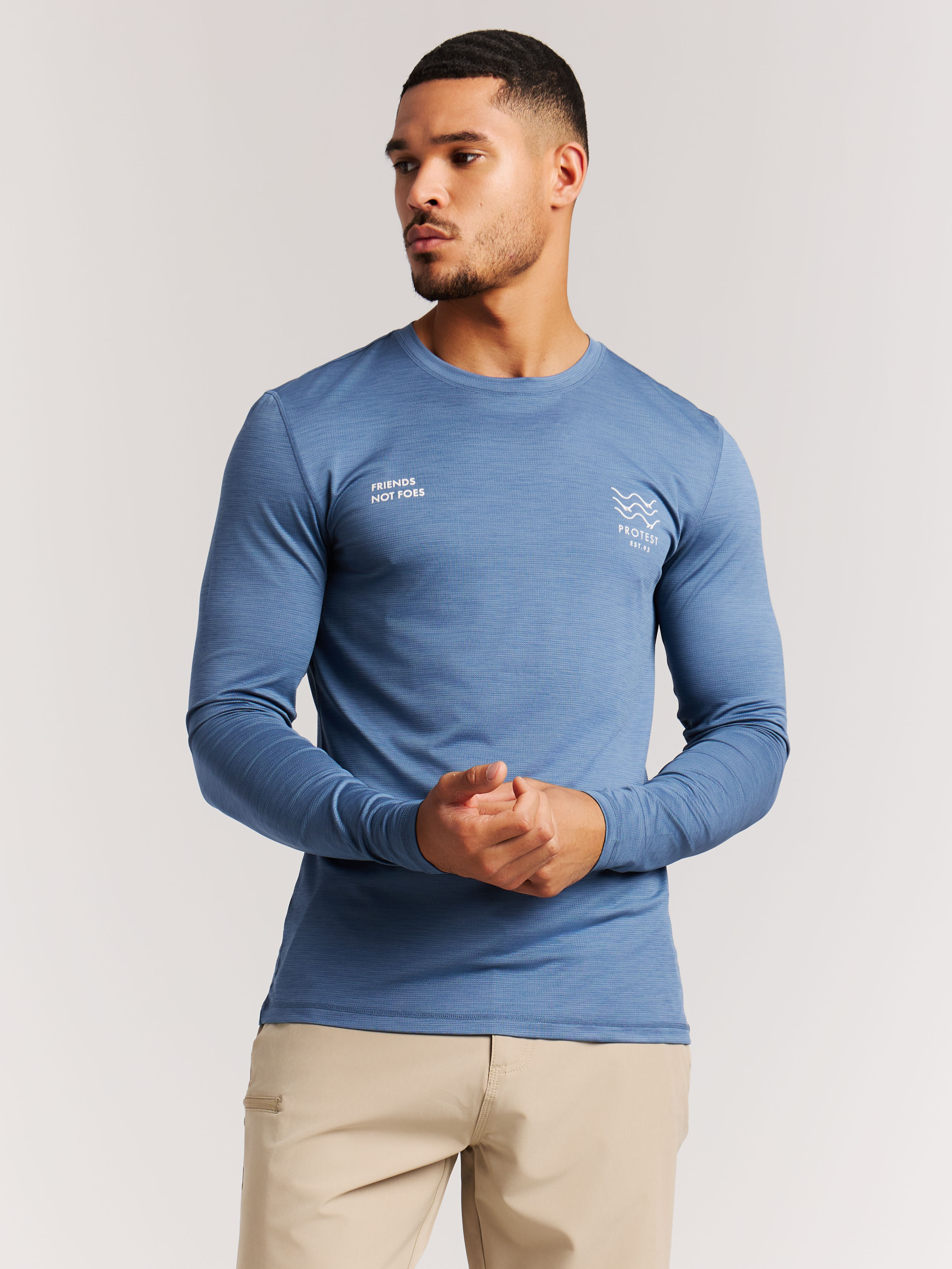 Protest Prtryle Surf Shirt Heren - Blauw - Badmode
