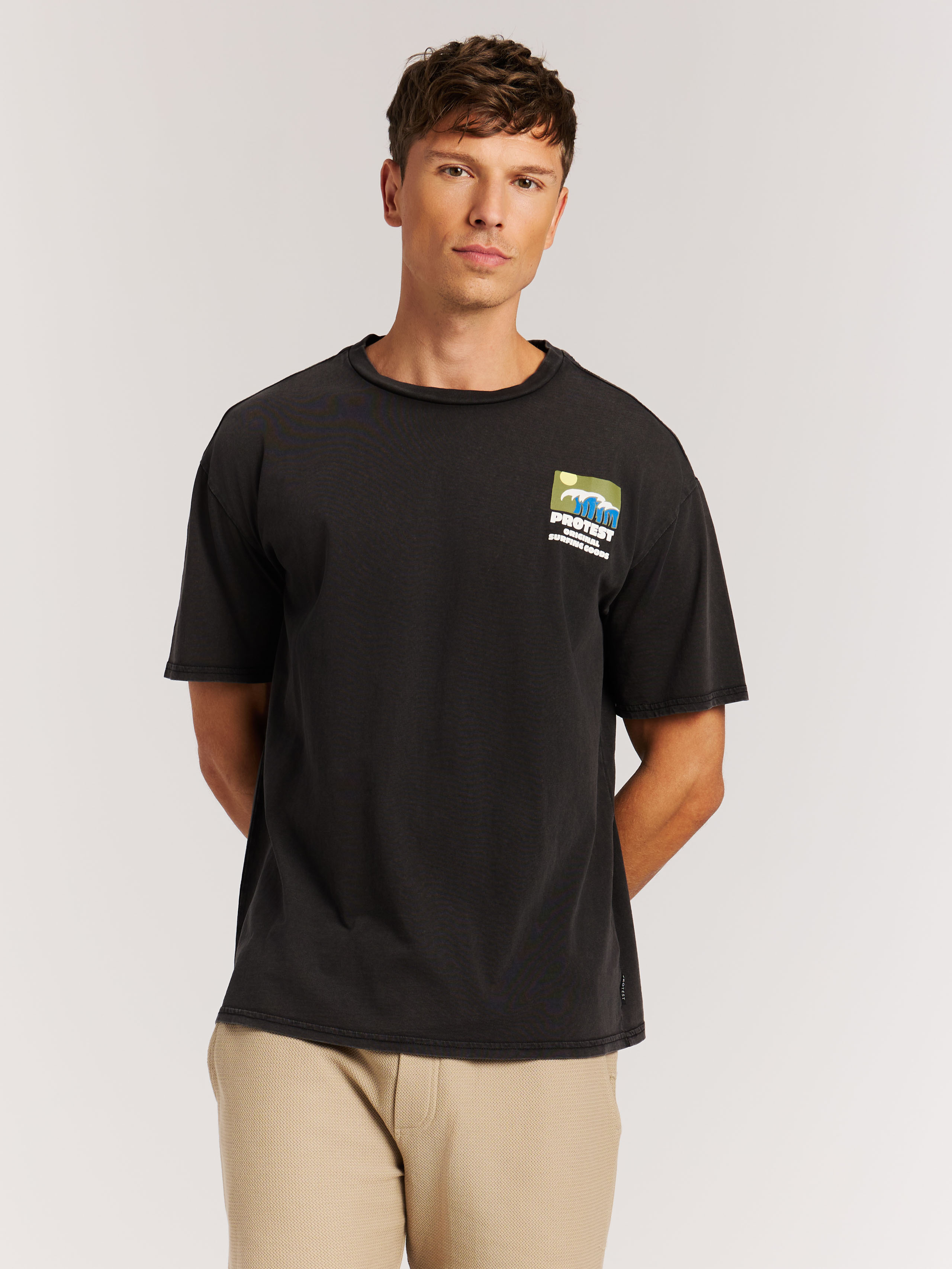 Protest Prtmalana Oversized T-shirt - Herren - Schwarz