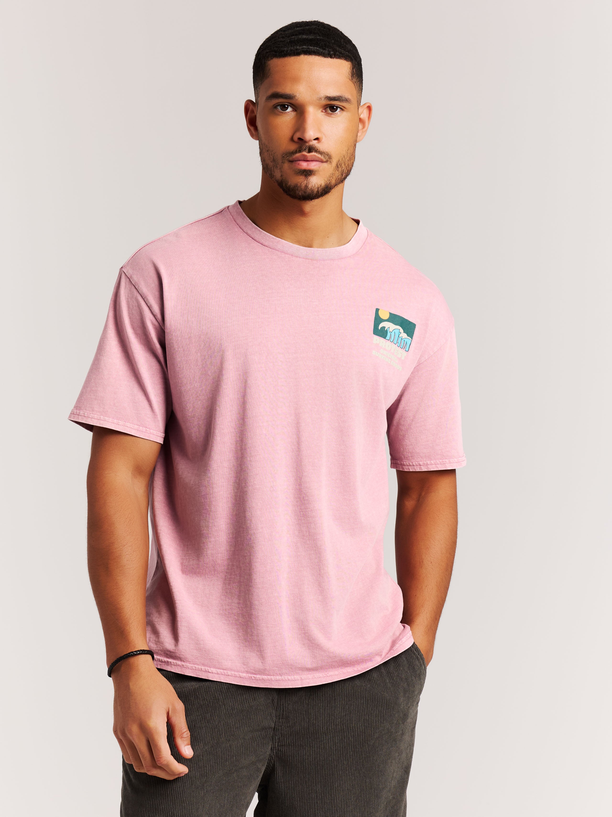 Protest Prtmalana T-shirt Oversized Homme - Violet