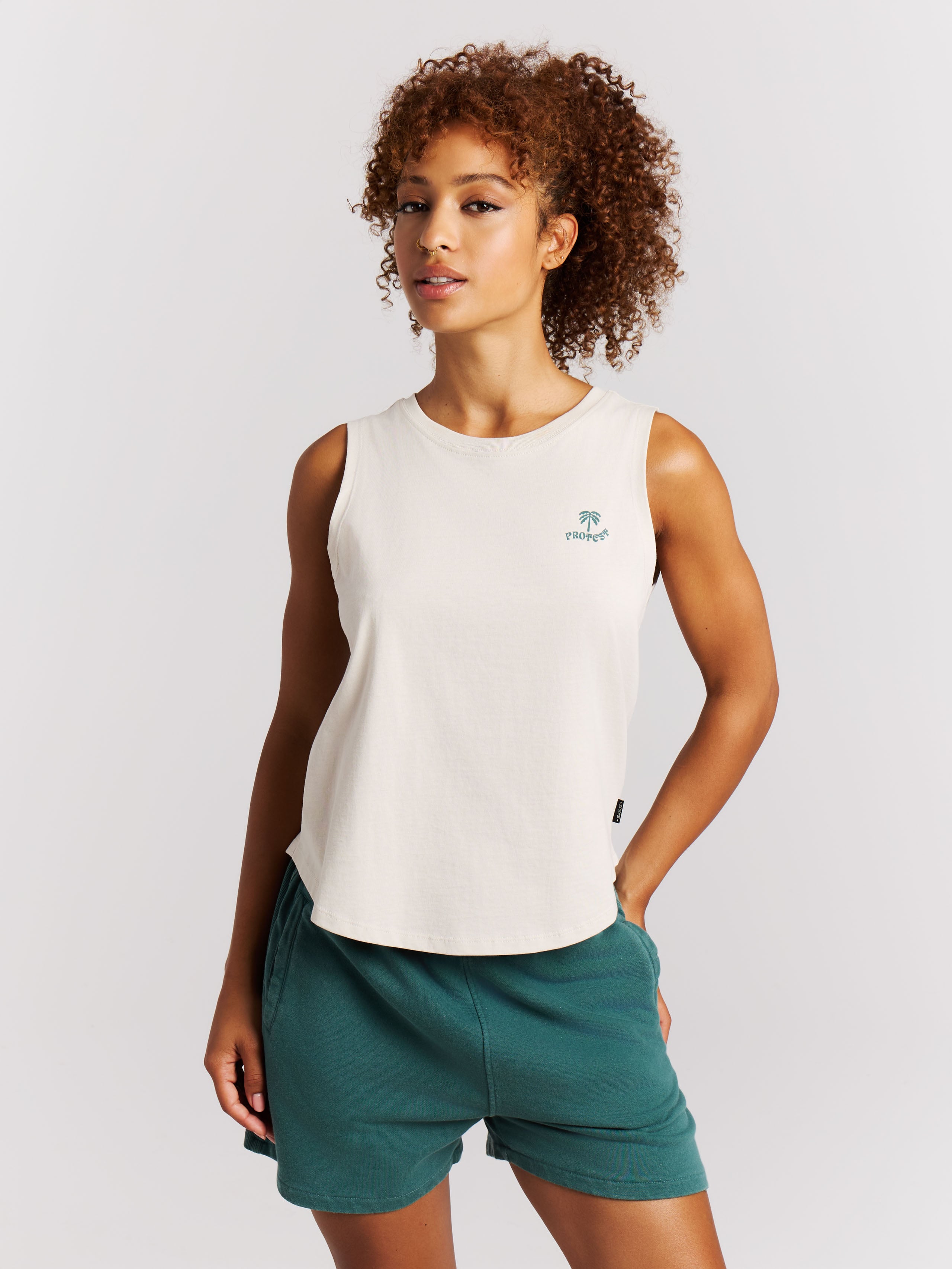 Protest Prtreturn Singlet Dames - Wit