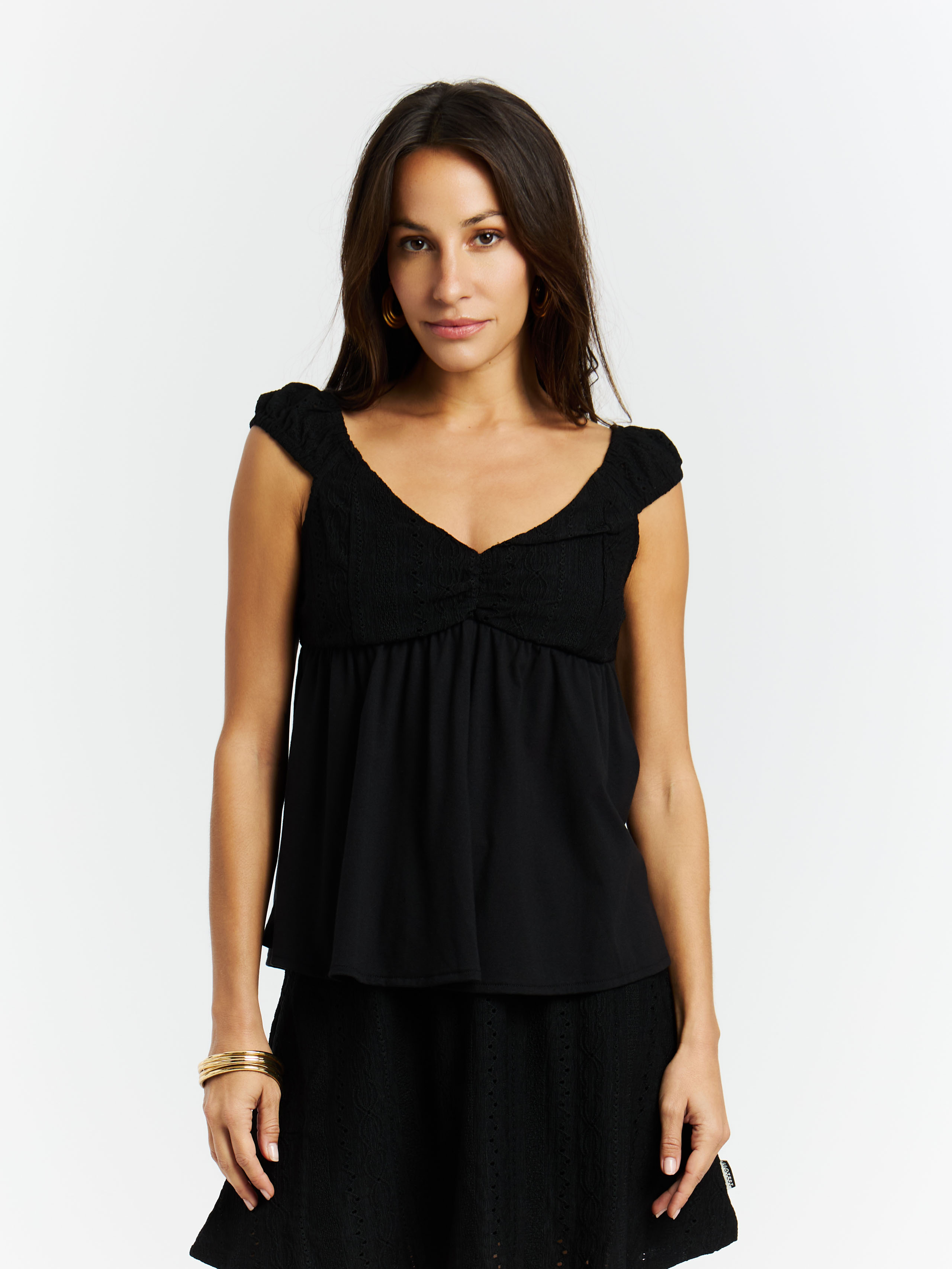Protest Prtartesia Singlet Dames - Zwart