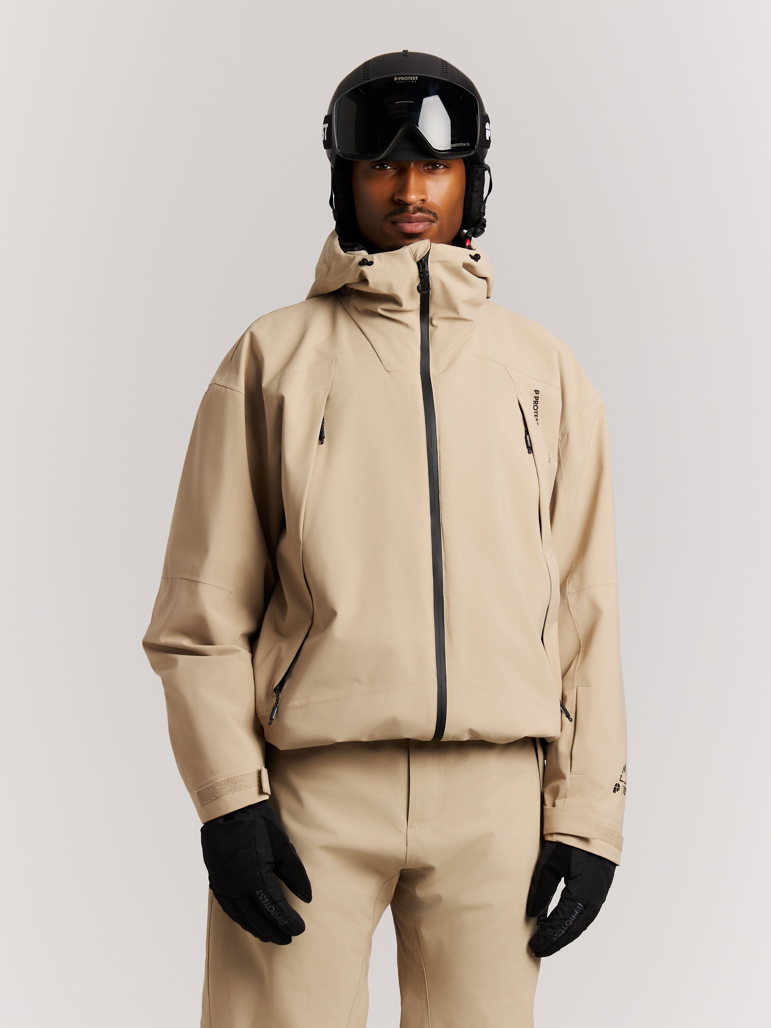 Protest Prtdrifter Ski Jacket Men - Brown