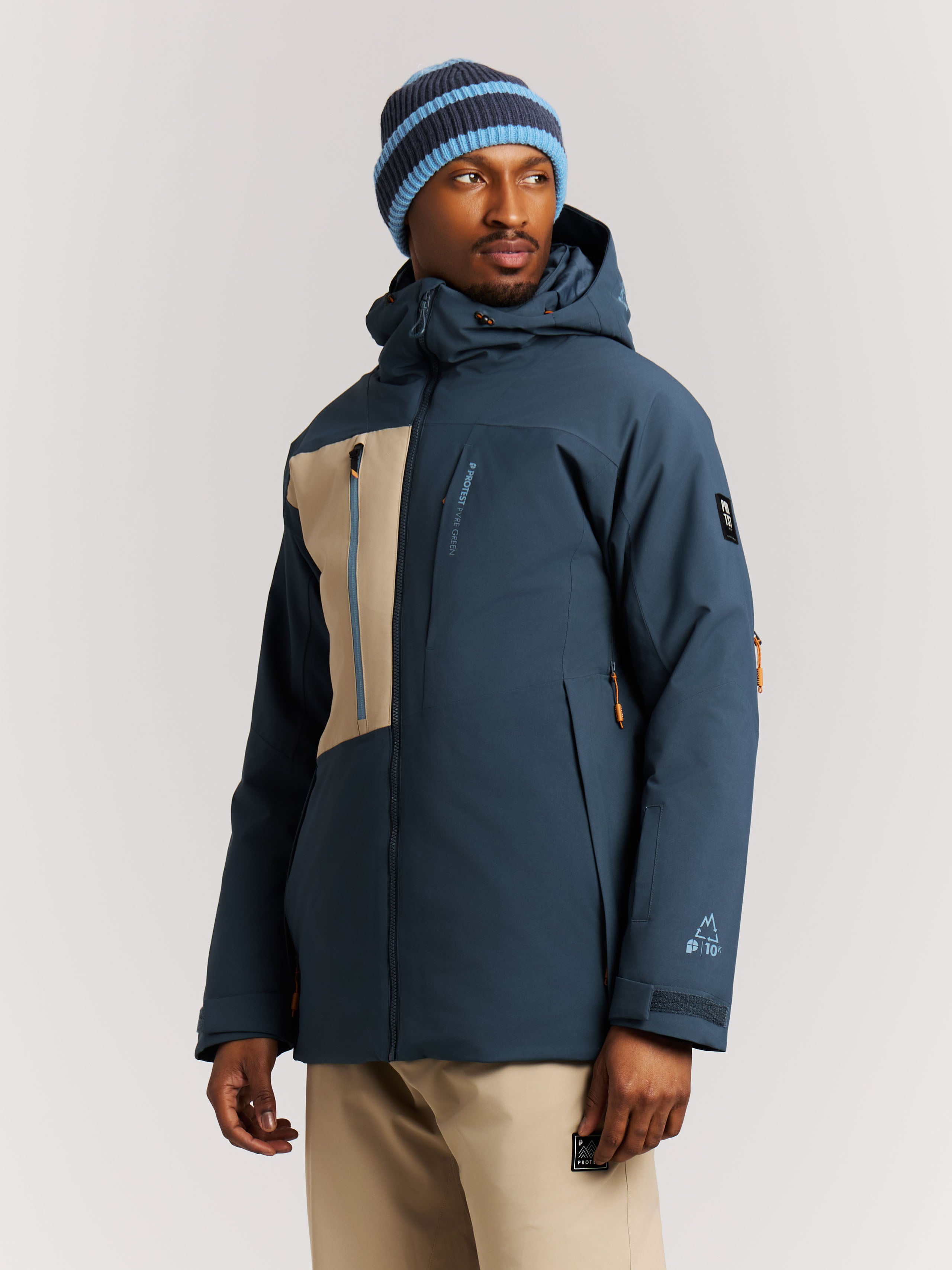 Protest Prtoffset Ski Jacket Men - Blue