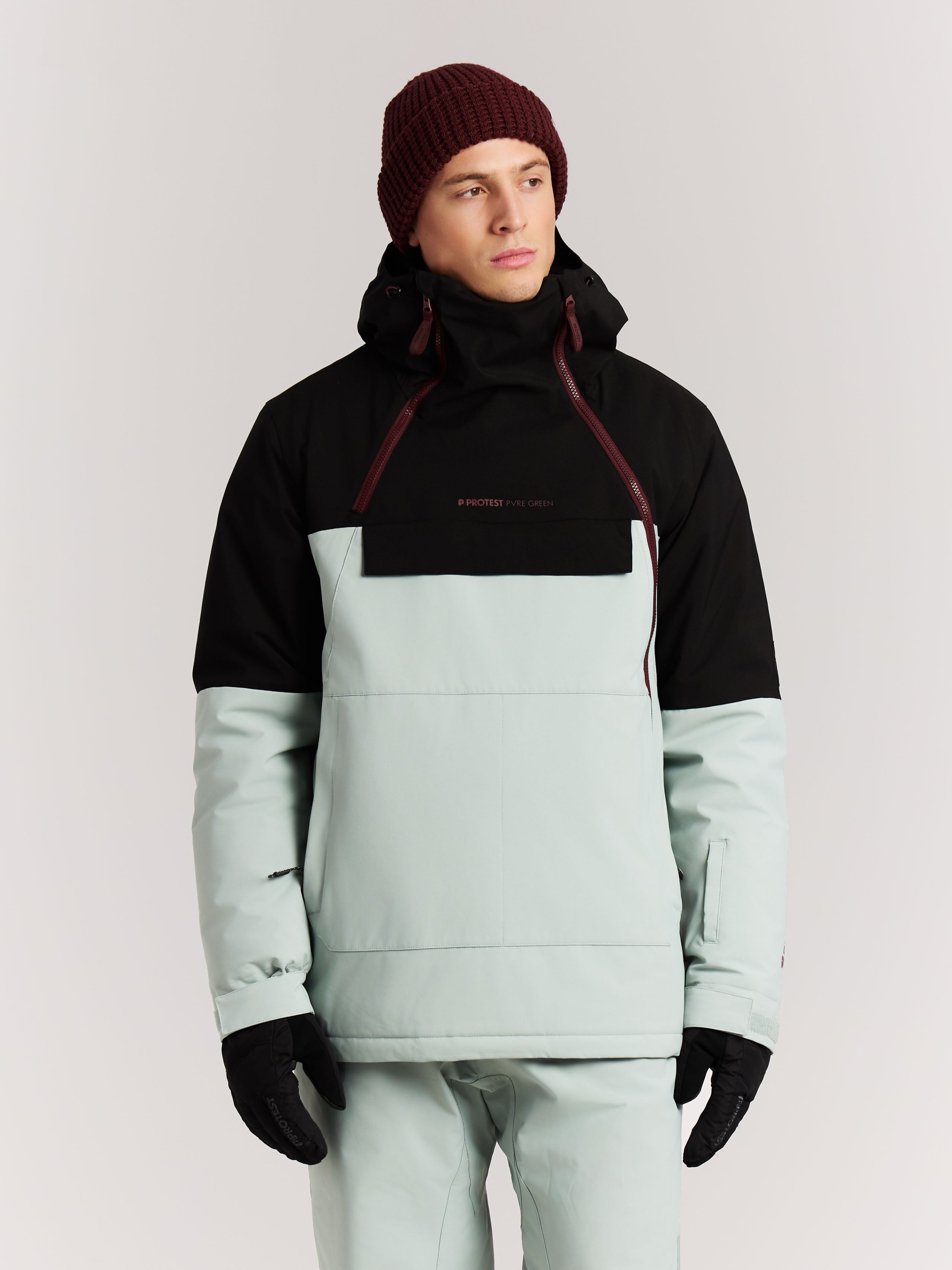 Protest Prtmccoy Ski Jacket Men - Grey