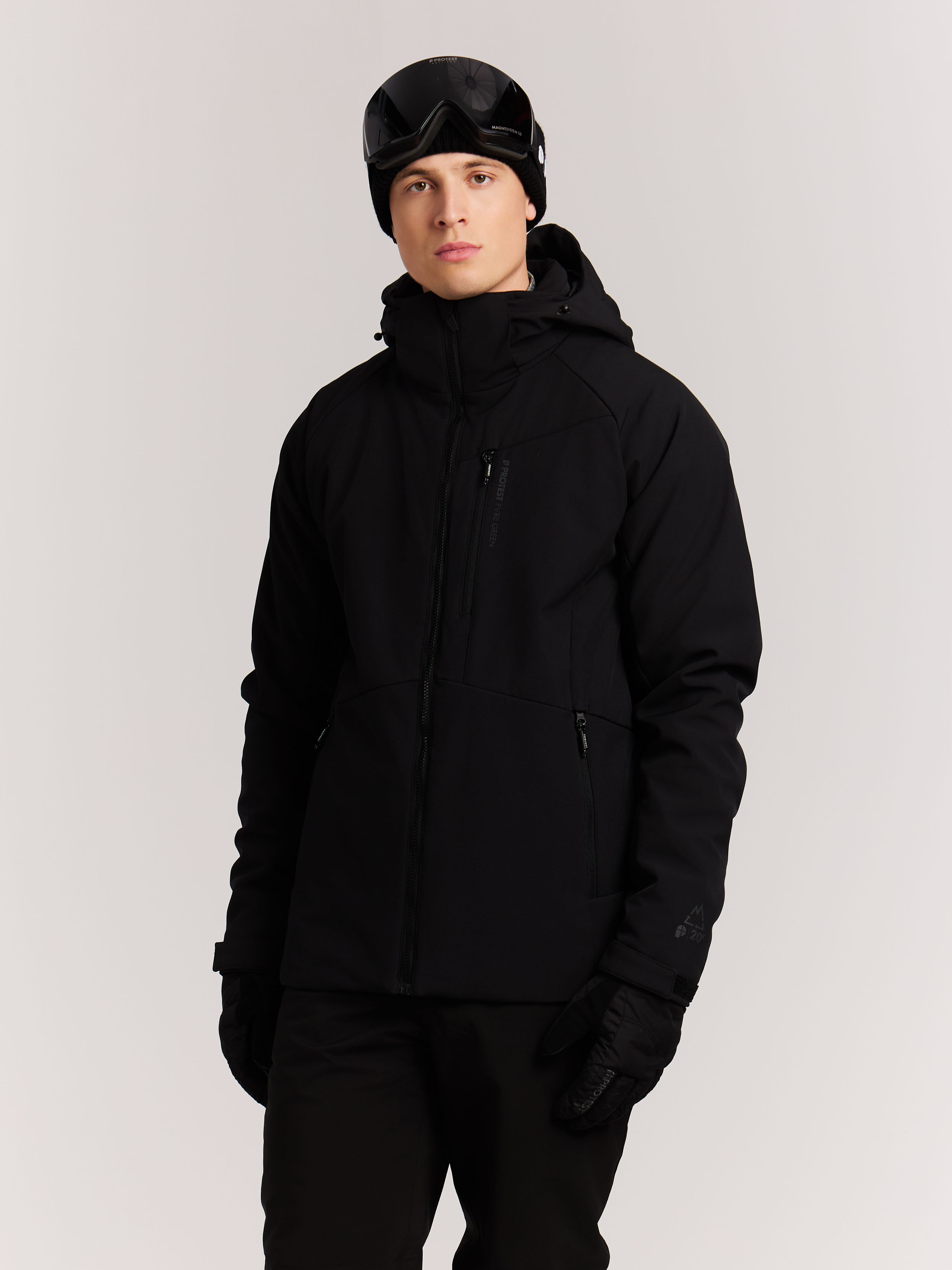 Protest Prtakas Ski Jacket Men - Black