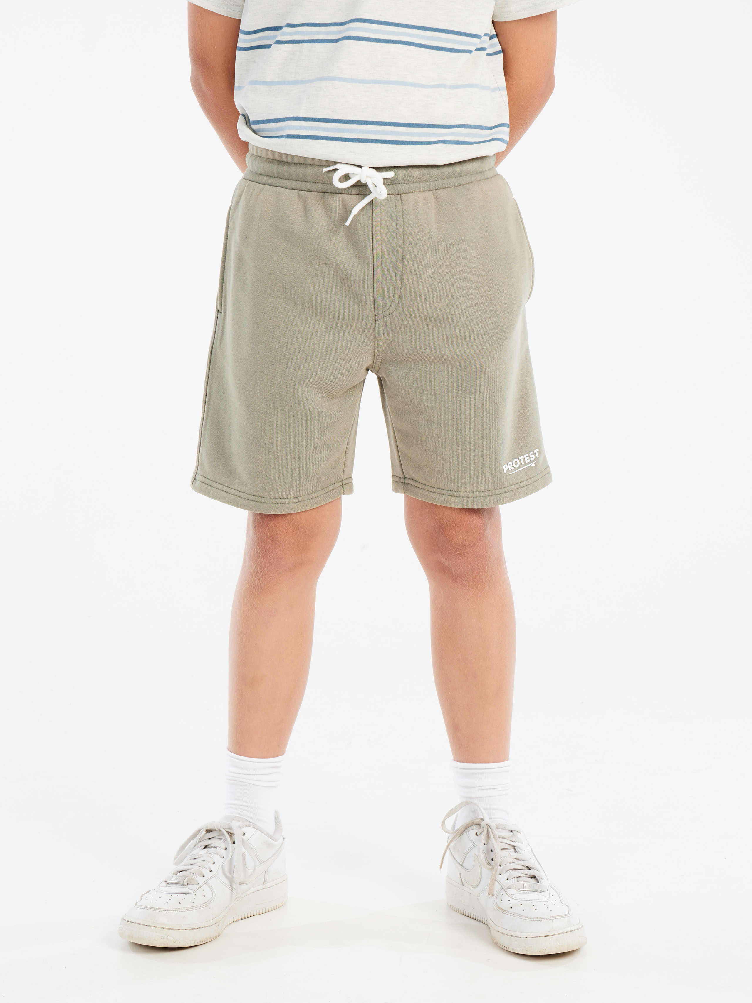 Protest Prtclints Jr Kurze Jogginghose Herren - Grau