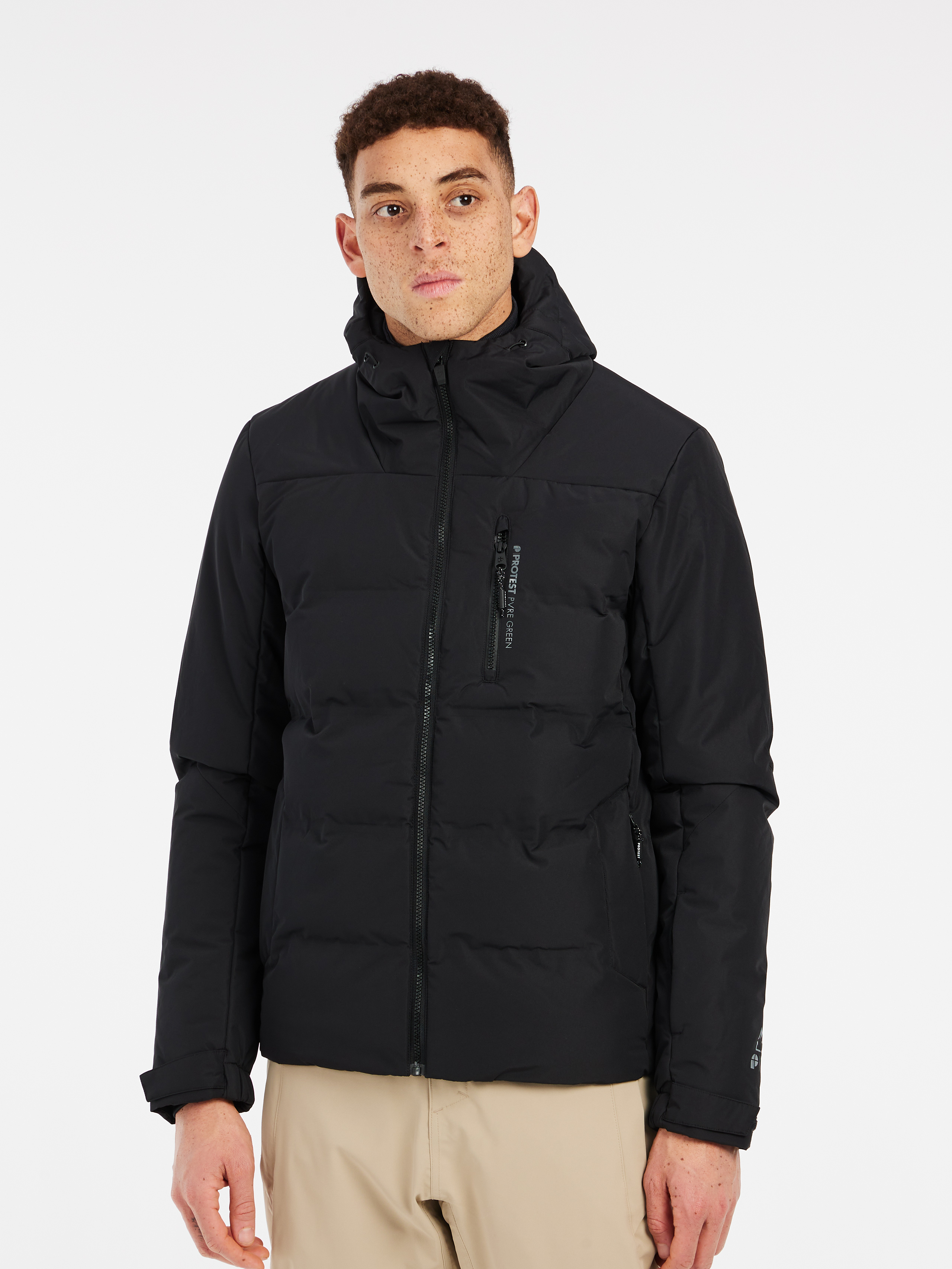 Protest Prtsuperior Puffer Ski Jacket Men - Black