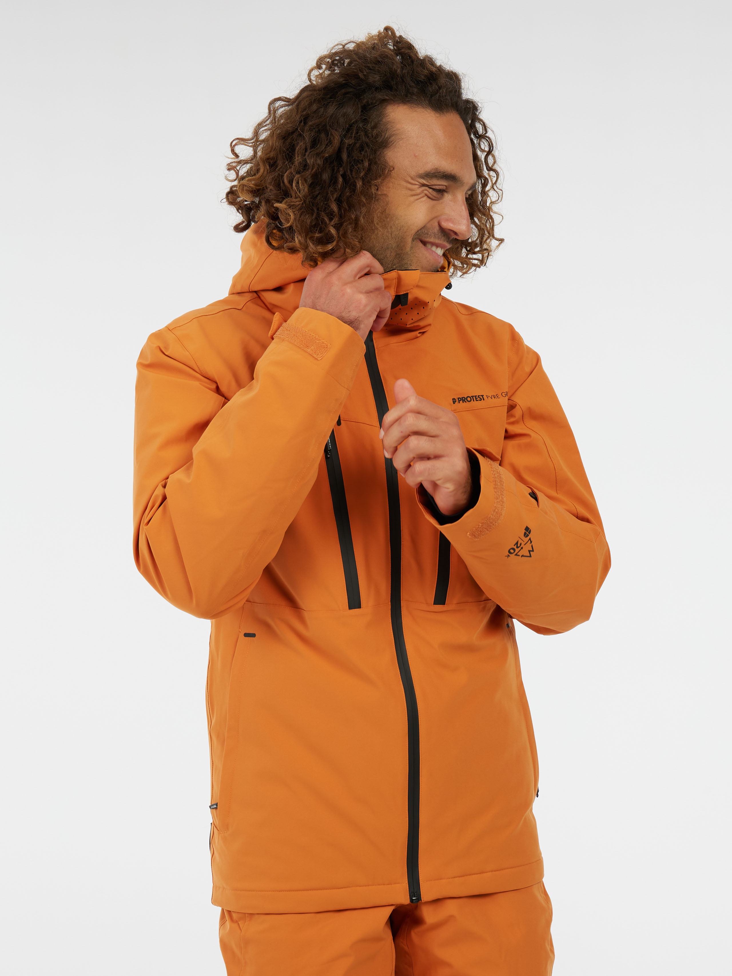 Protest Prttimothy Ski Jacket Men - Yellow