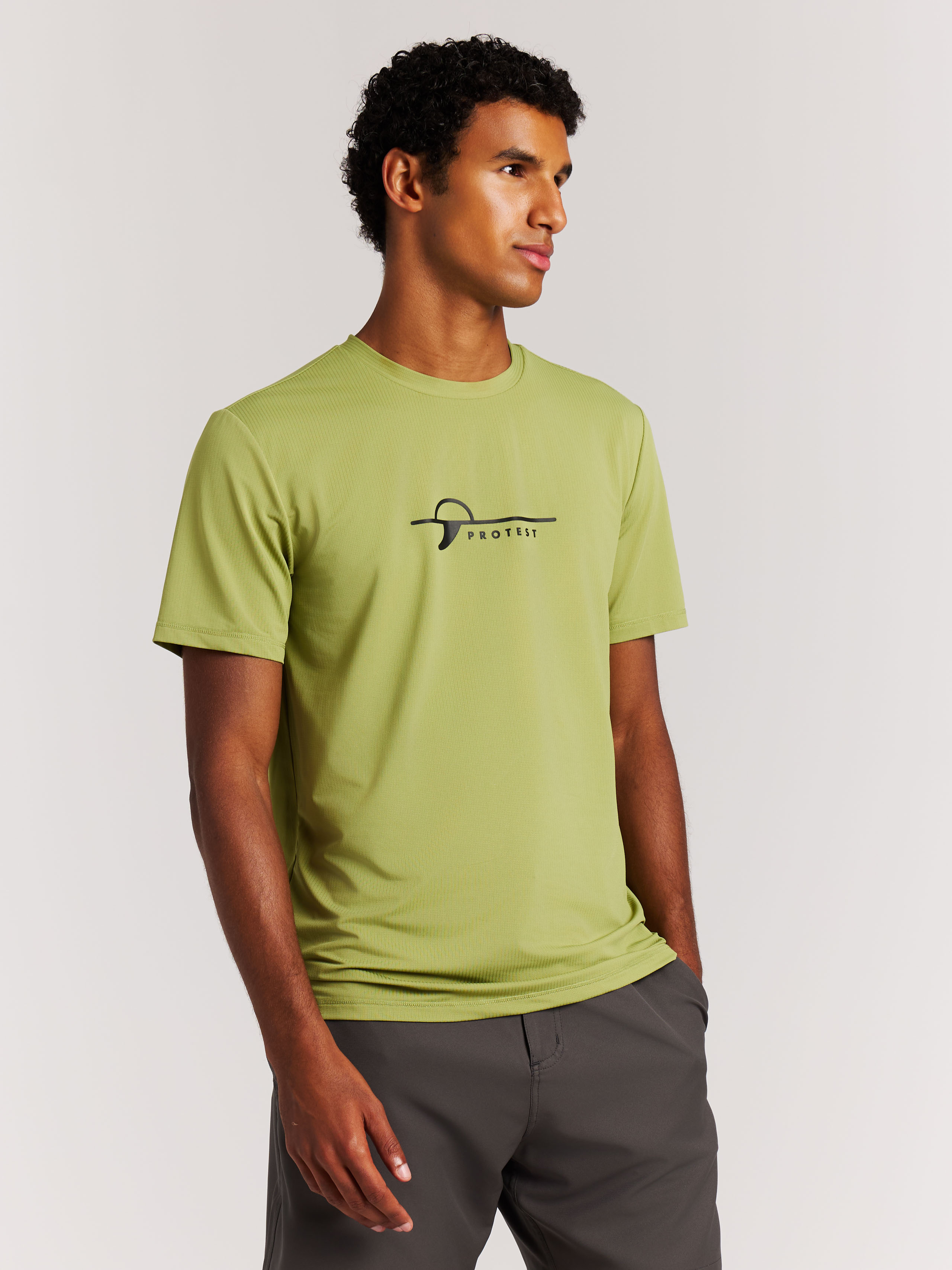 Protest Prtcore Surf Shirt - Heren - Groen - Zwemkleding