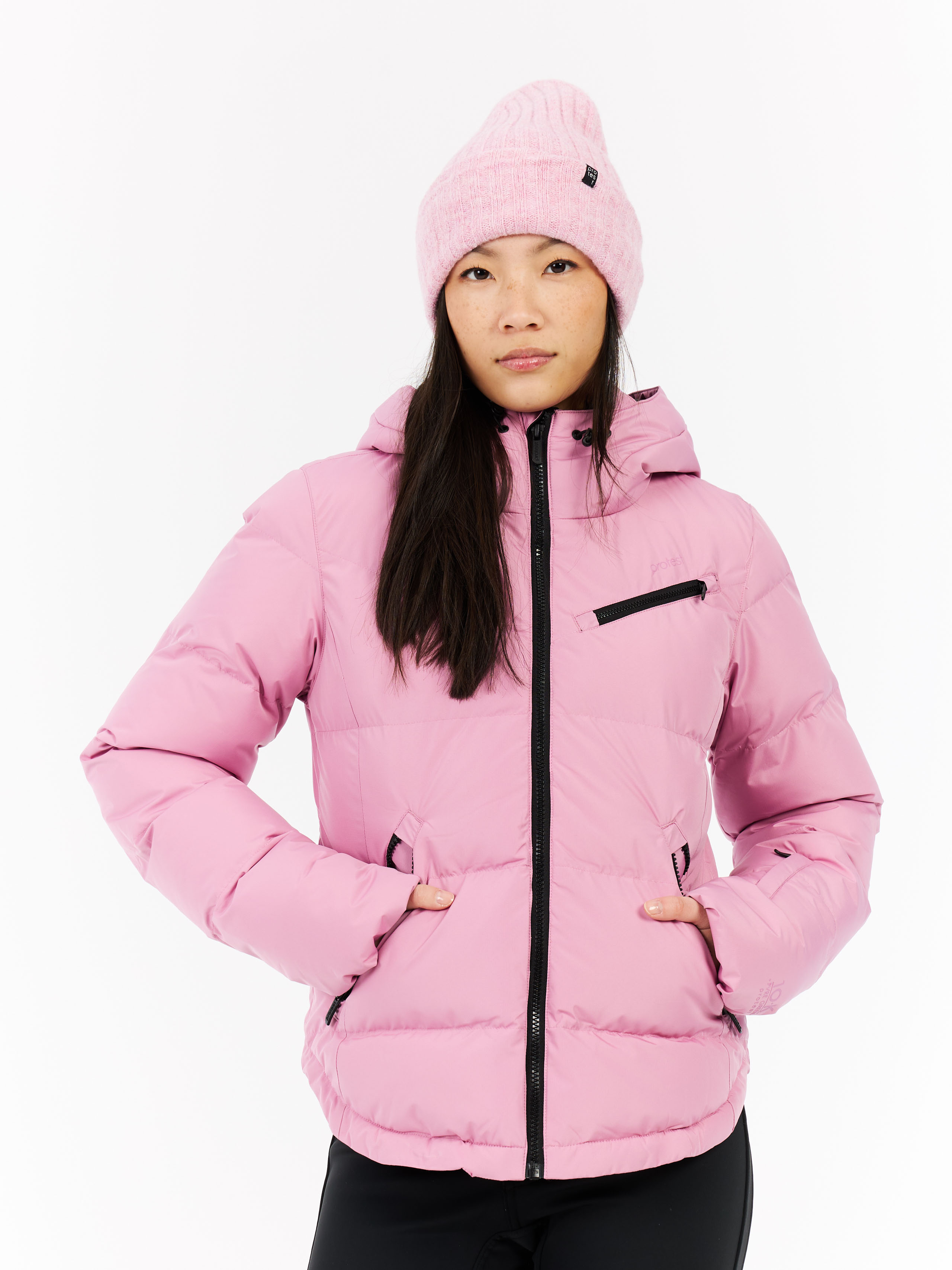 Protest Prtlucid Puffer Ski-jas wintersport Dames - Roze