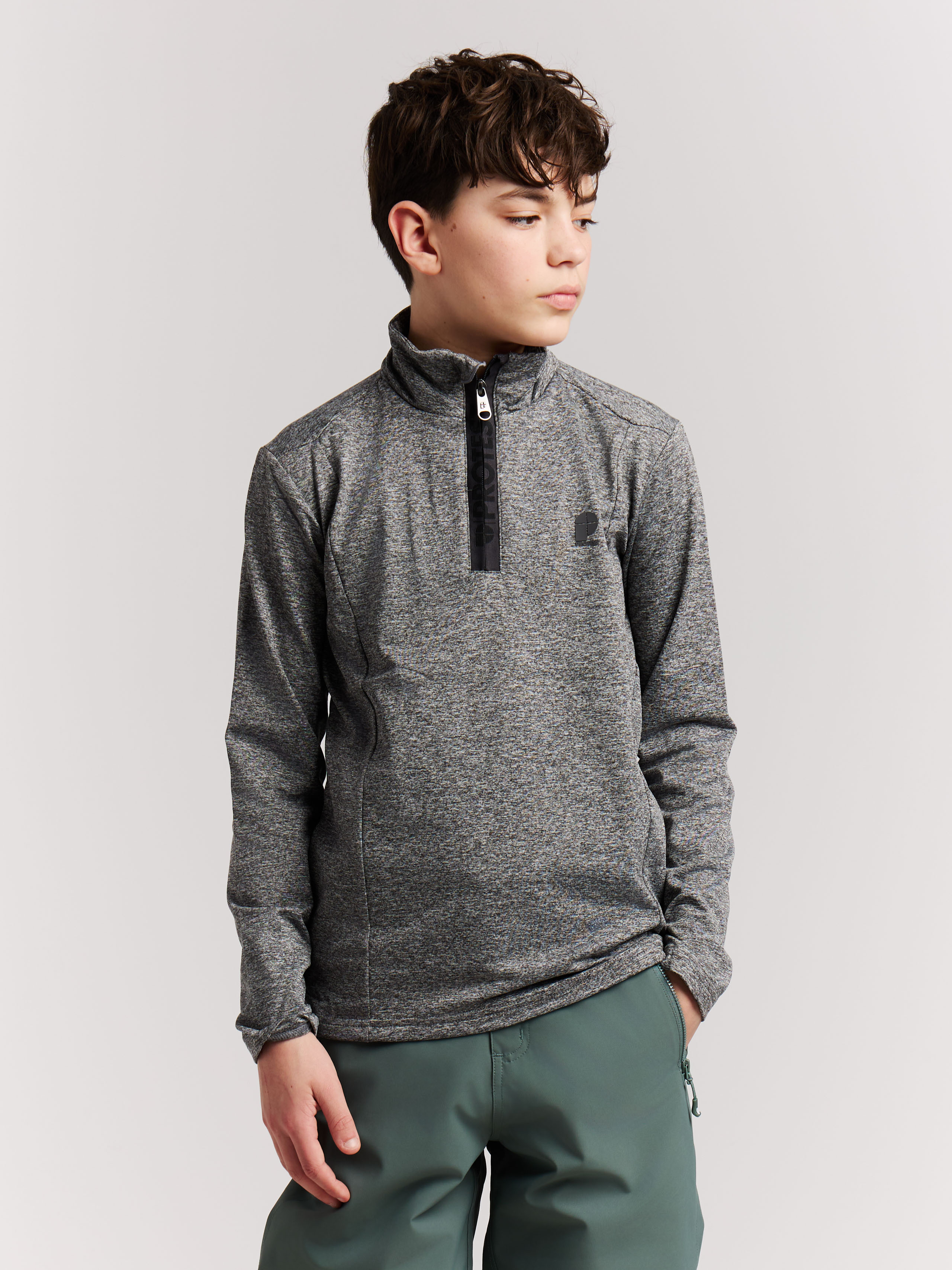 Protest Rewillowy Jr Sous-pull Garçon - Gris