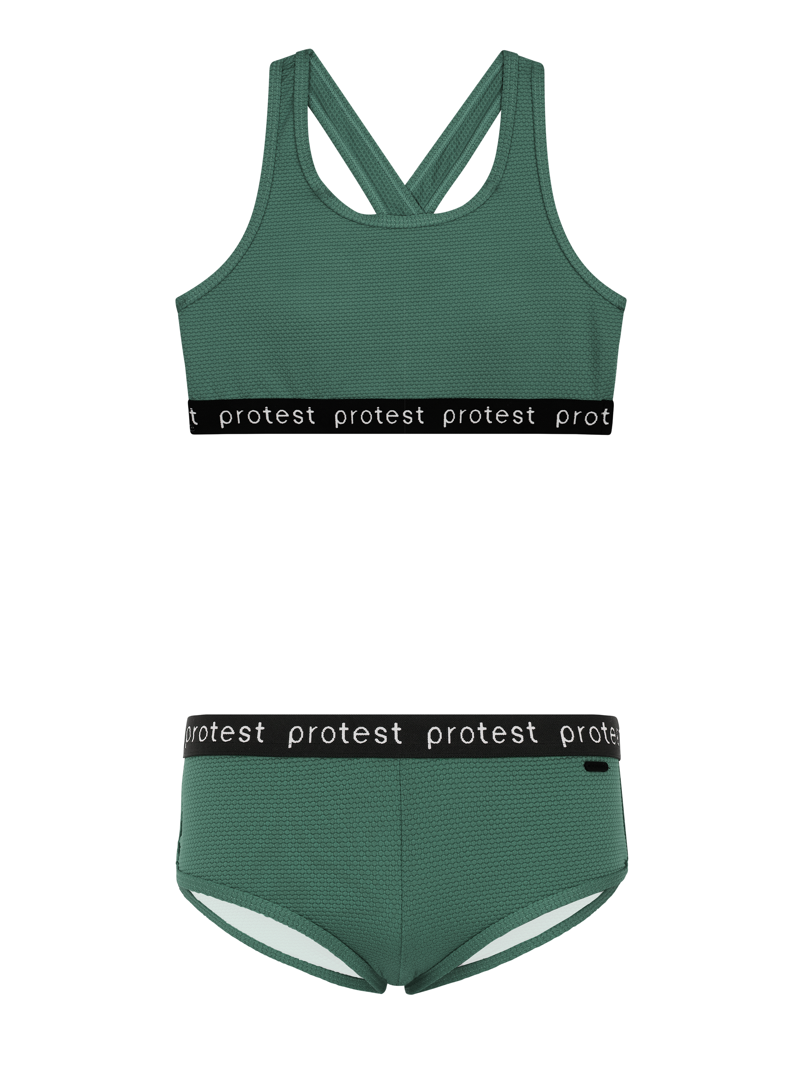 Protest Prtbeau Jr - Hipster Mädchen - Grün - Bademode