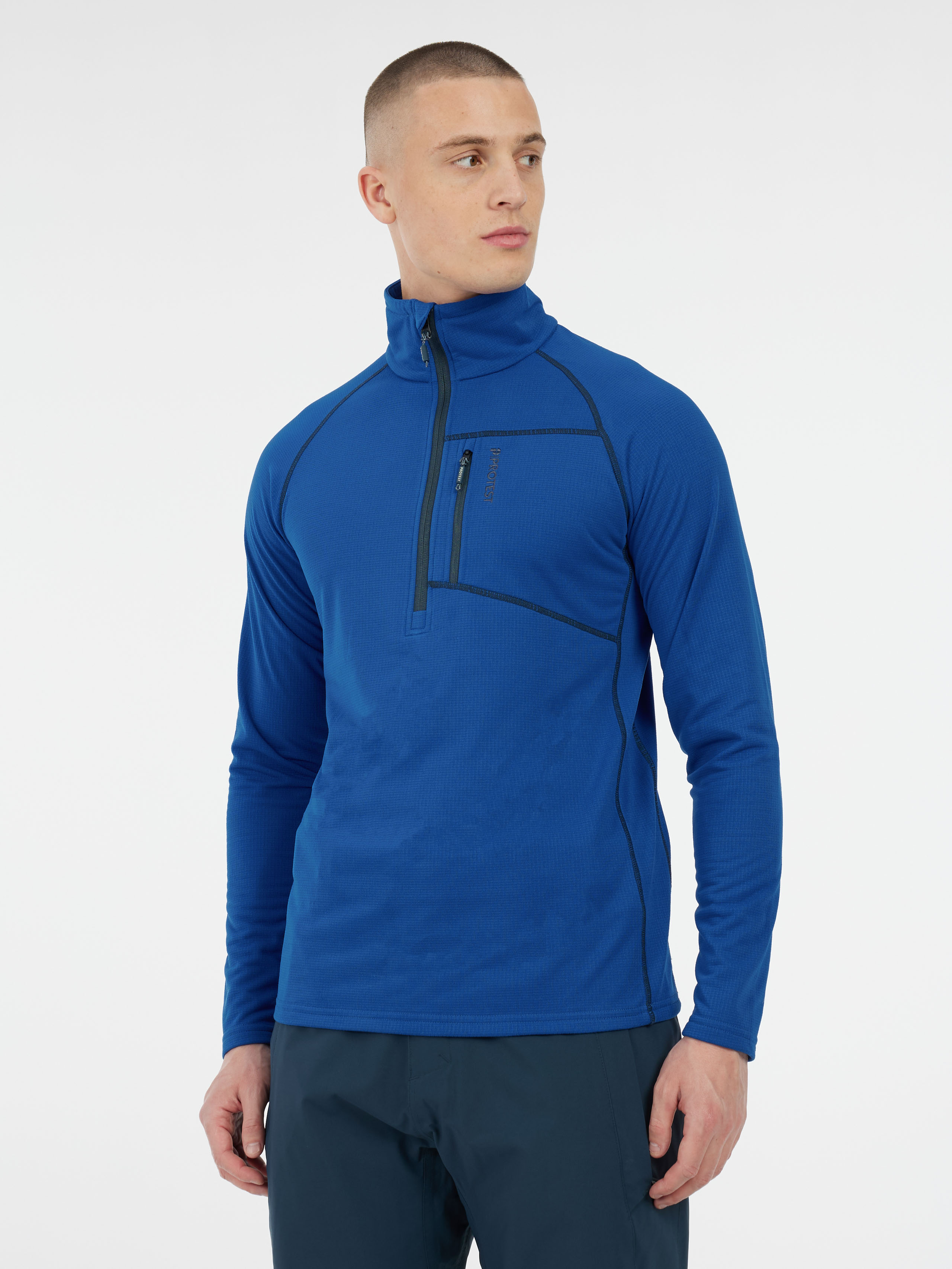 Protest Prtrekody Mid Layer Men - Blue