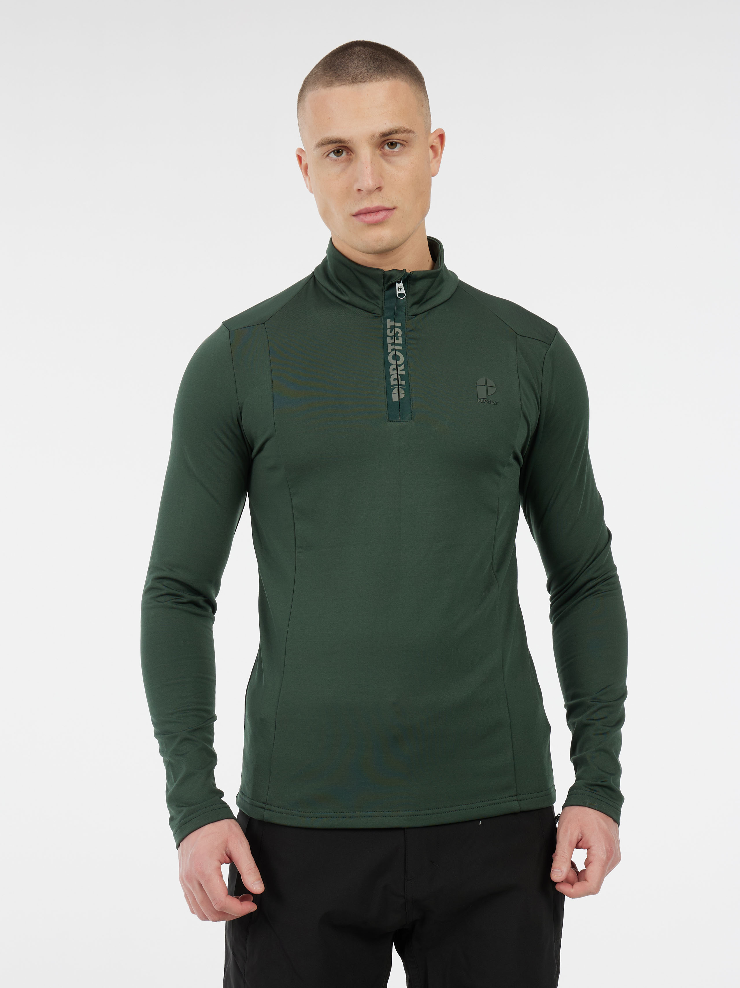 Protest Rewill Mid Layer Men - Green